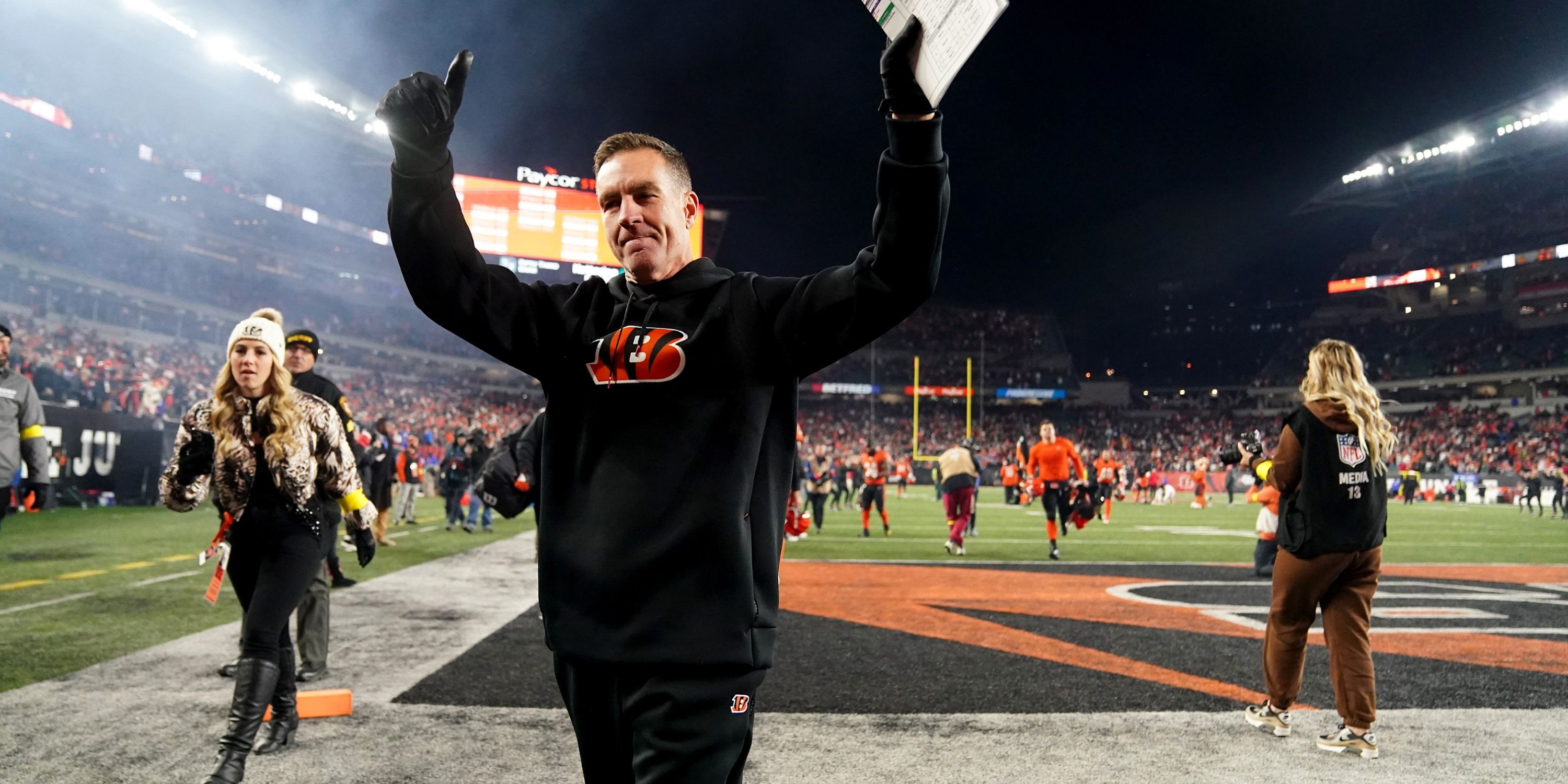 Cincinnati Bengals defensive coordinator Lou Anarumo