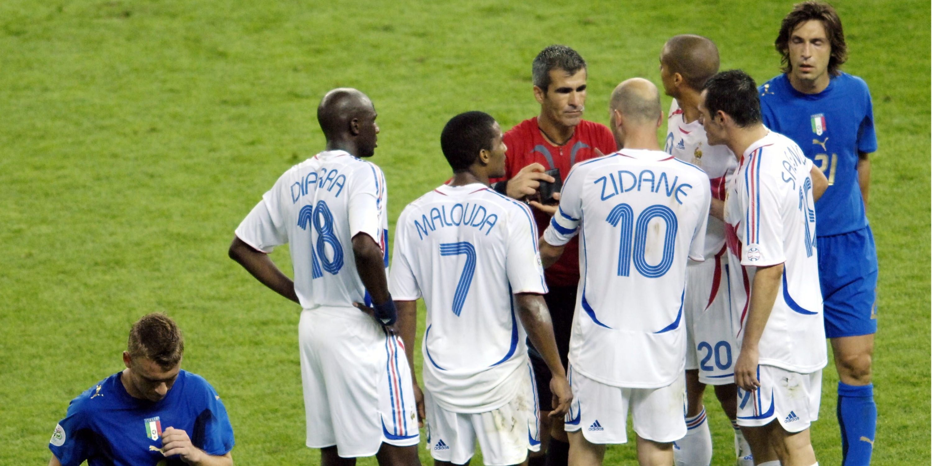 Zidane headbutt. The 2006 World Cup final was held on…