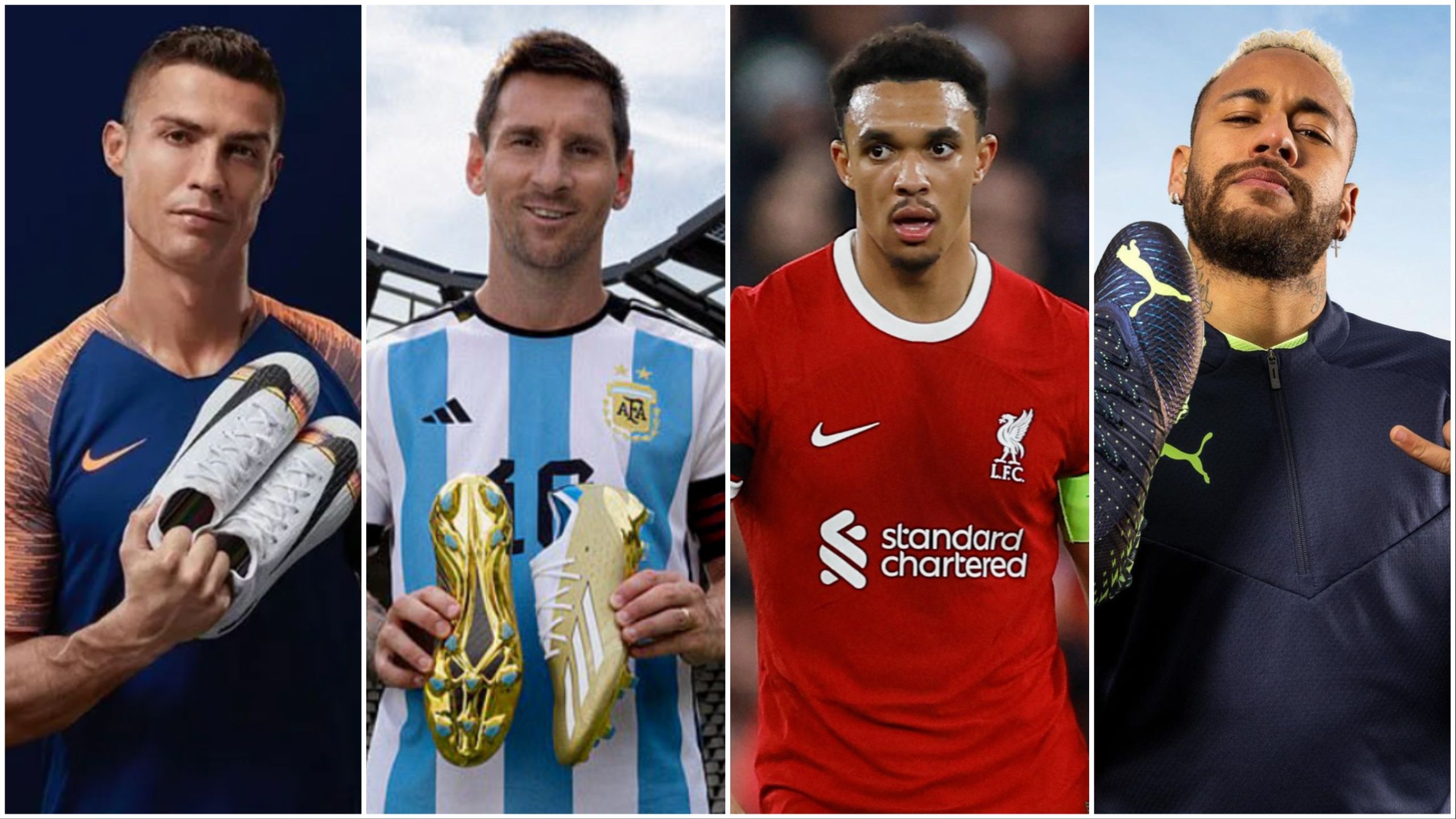 The 11 players with the biggest boot deals in world football