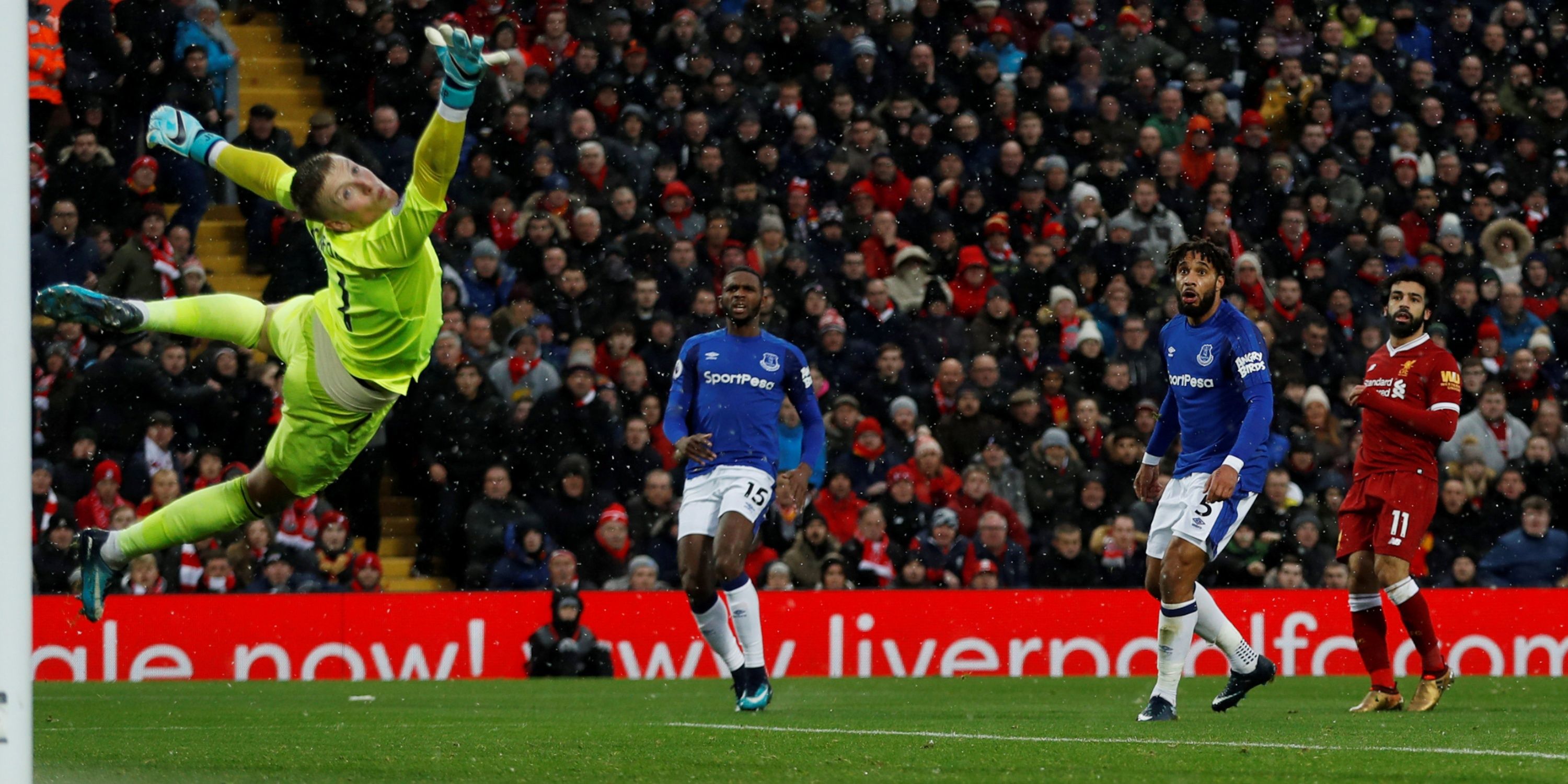 Mohamed Salah in Liverpool 1-1 Everton - December 2017