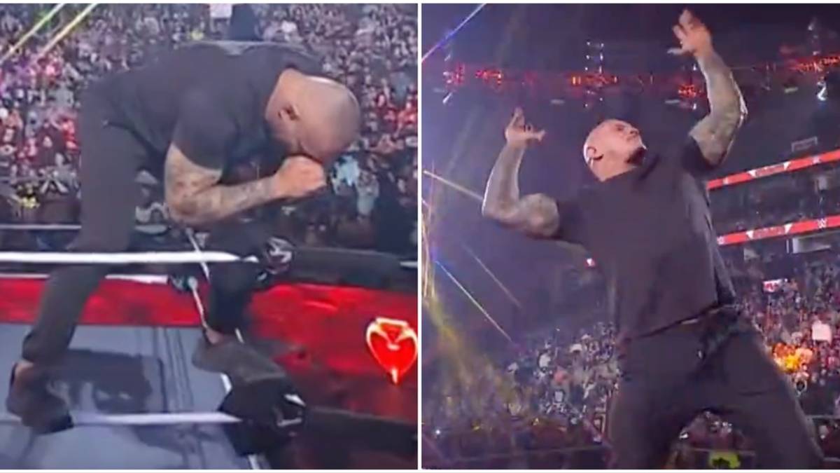 Randy Orton got visibly emotional before doing signature pose on WWE ...
