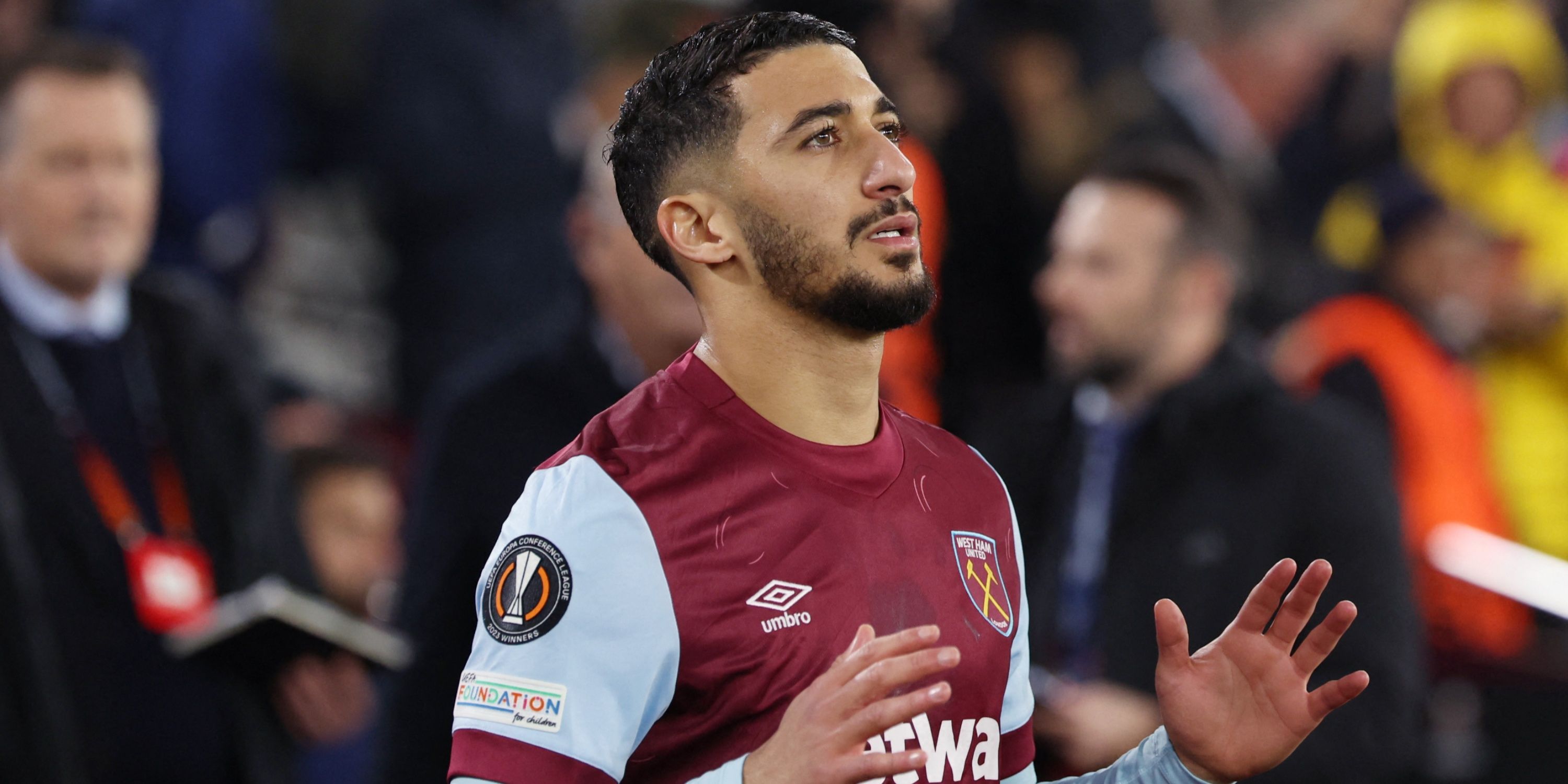 Said Benrahma now 'discussing personal terms' with Lyon to leave West Ham