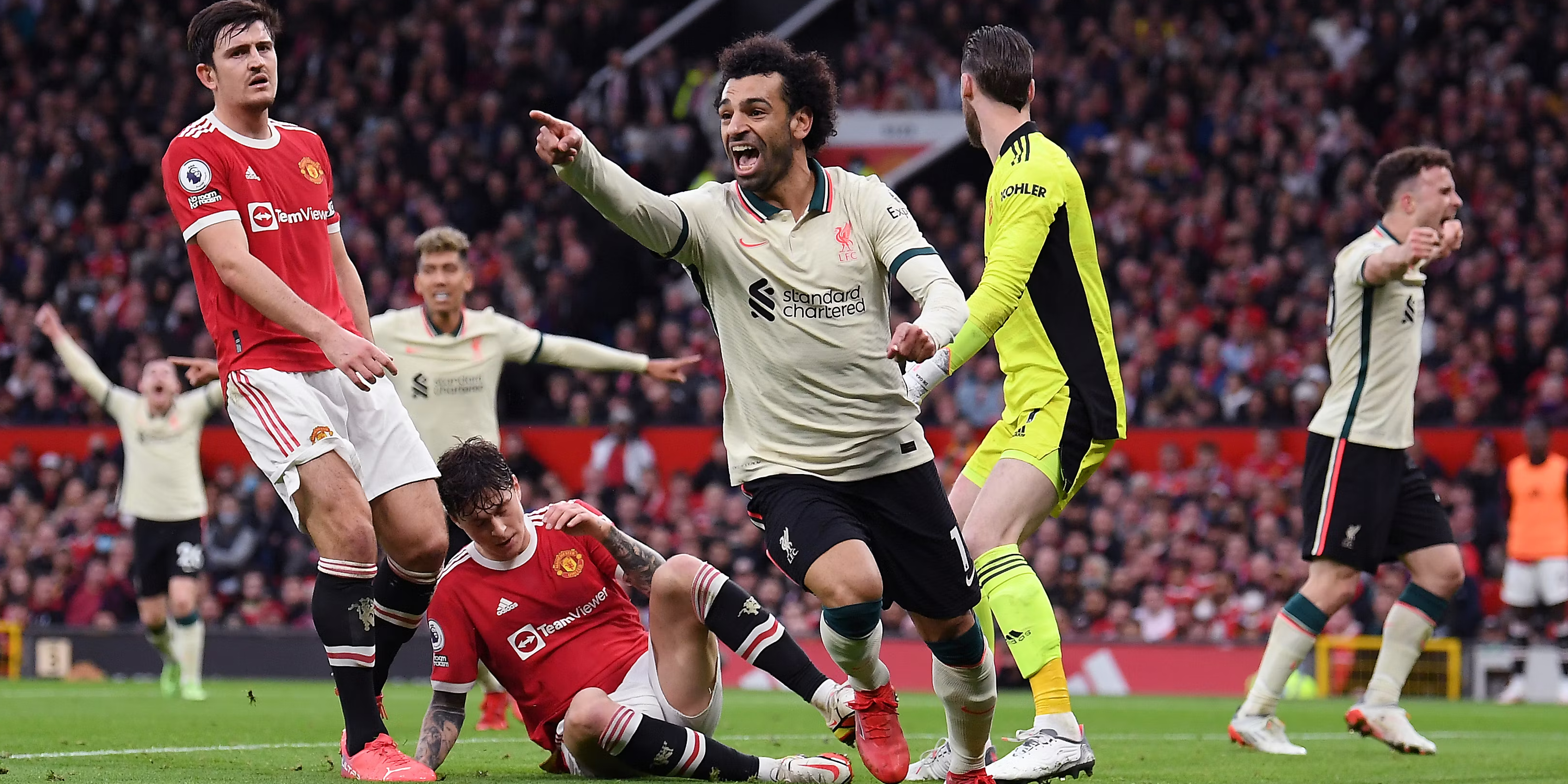 Mo Salah Old Trafford