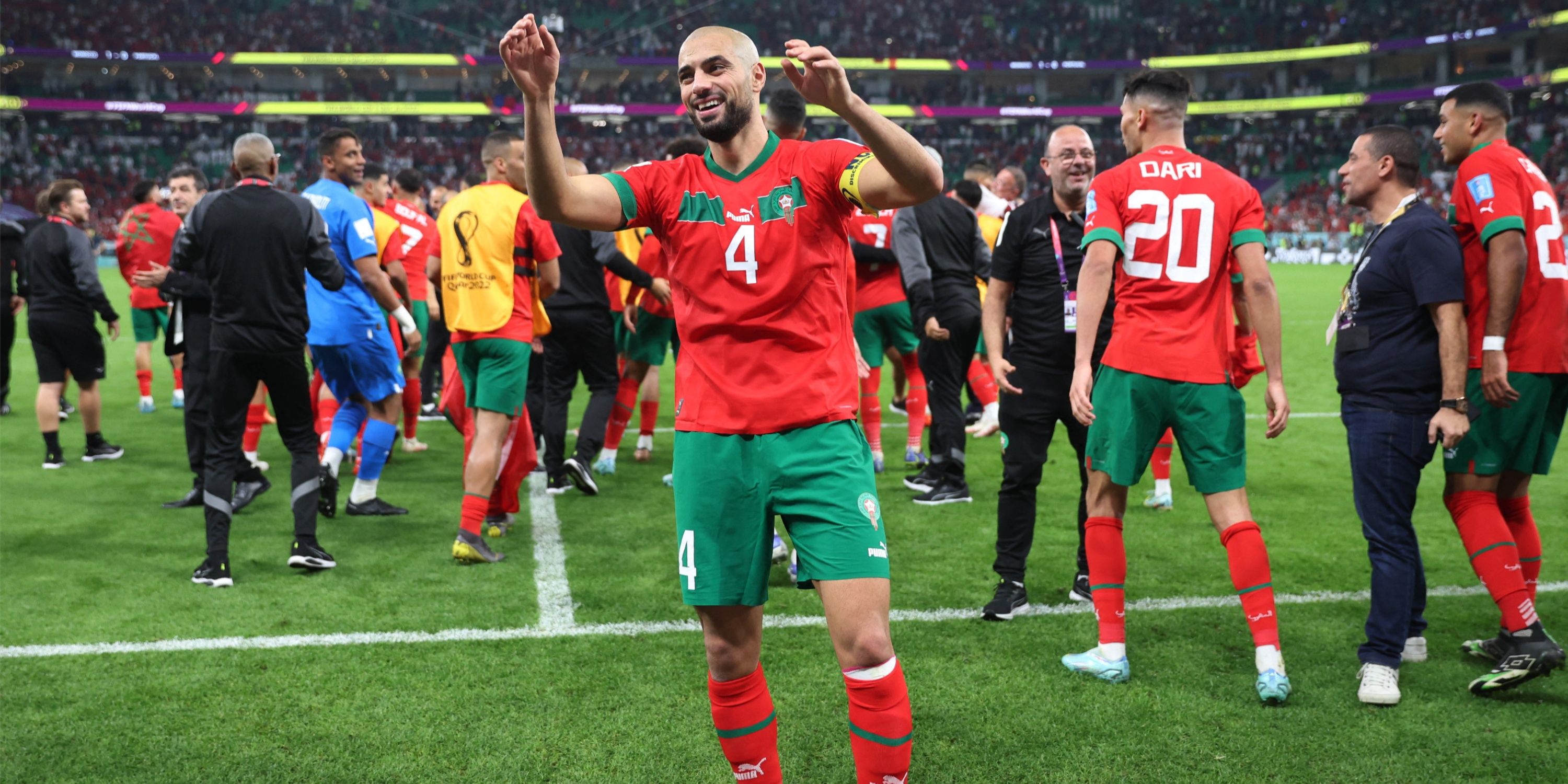 Morocco midfielder Sofyan Amrabat