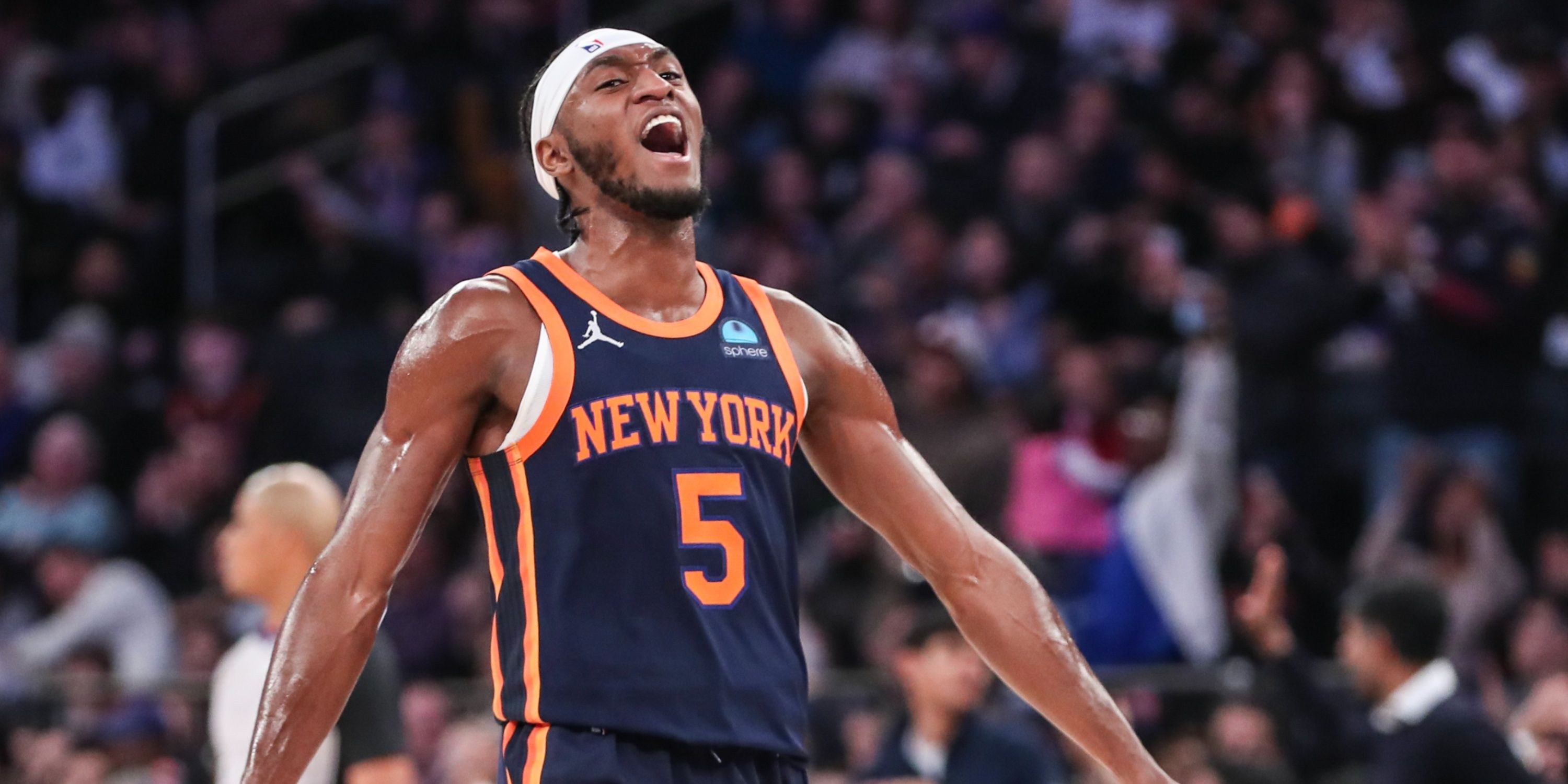 Knicks’ Immanuel Quickley making early Sixth Man of the Year case