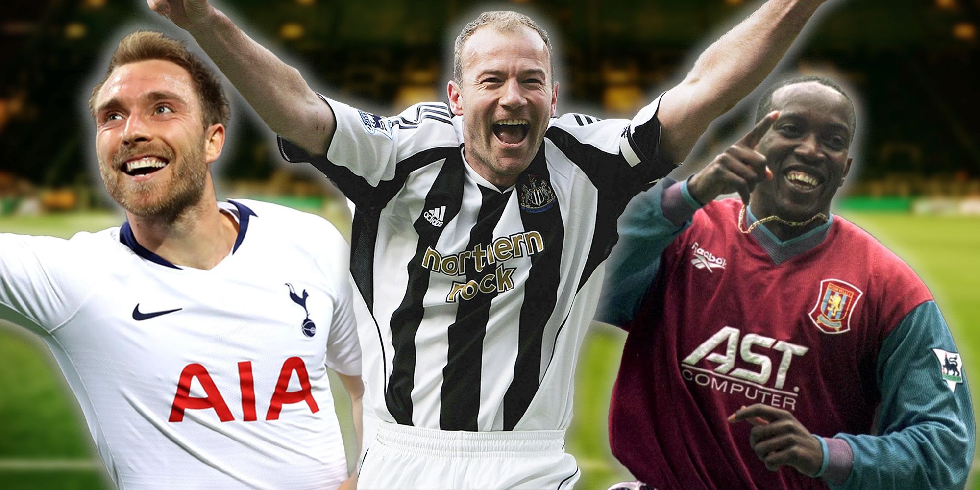 Alan Shearer, Dwight Yorke and Christian Eriksen are among the fastest goalscorers in Premier League history