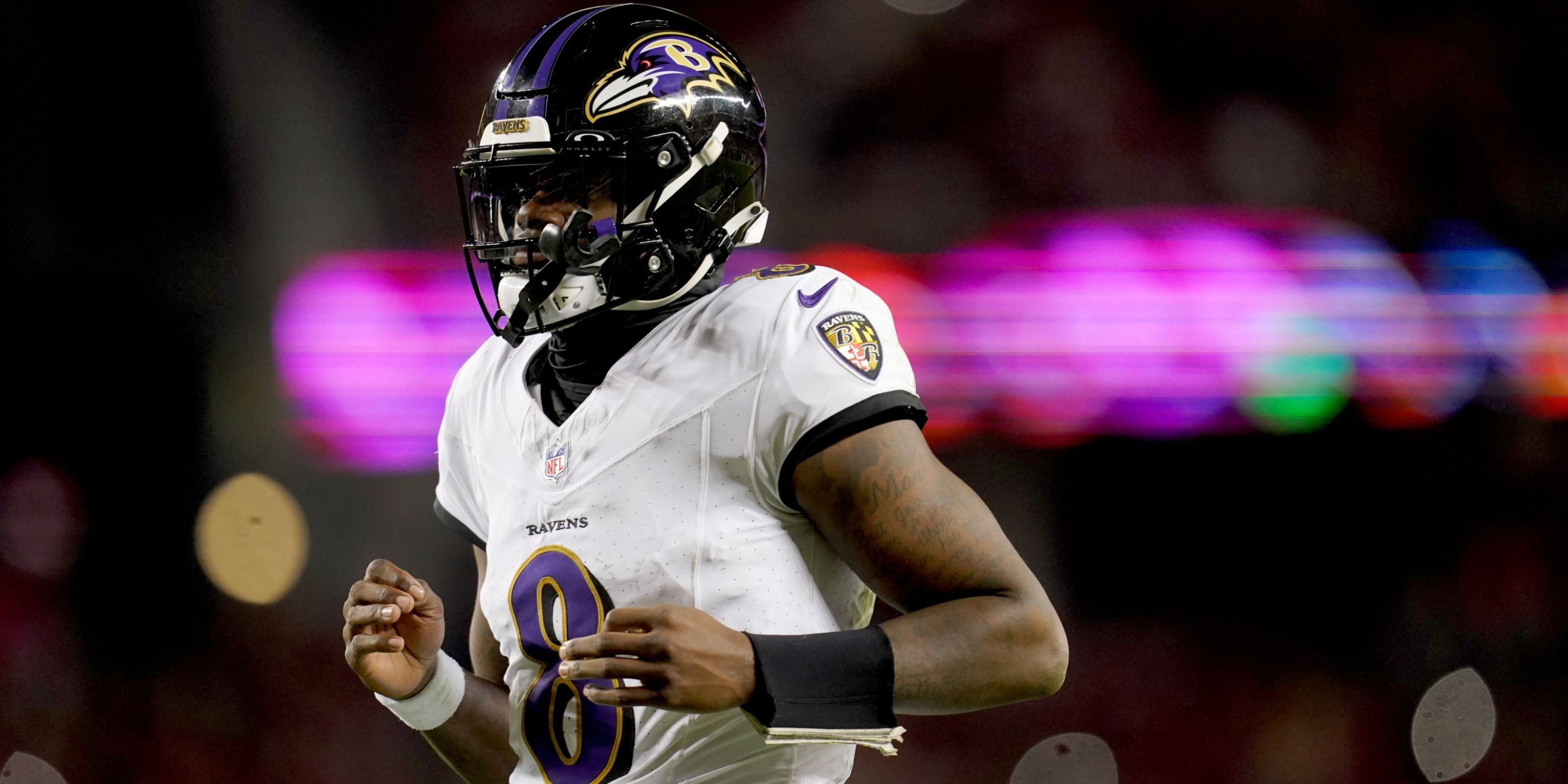 How The Ravens Clinch AFC North And AFC No 1 Seed In Week 17   Baltimore Ravens Qb Lamar Jackson Week 16 Vs San Francisco 49ers 