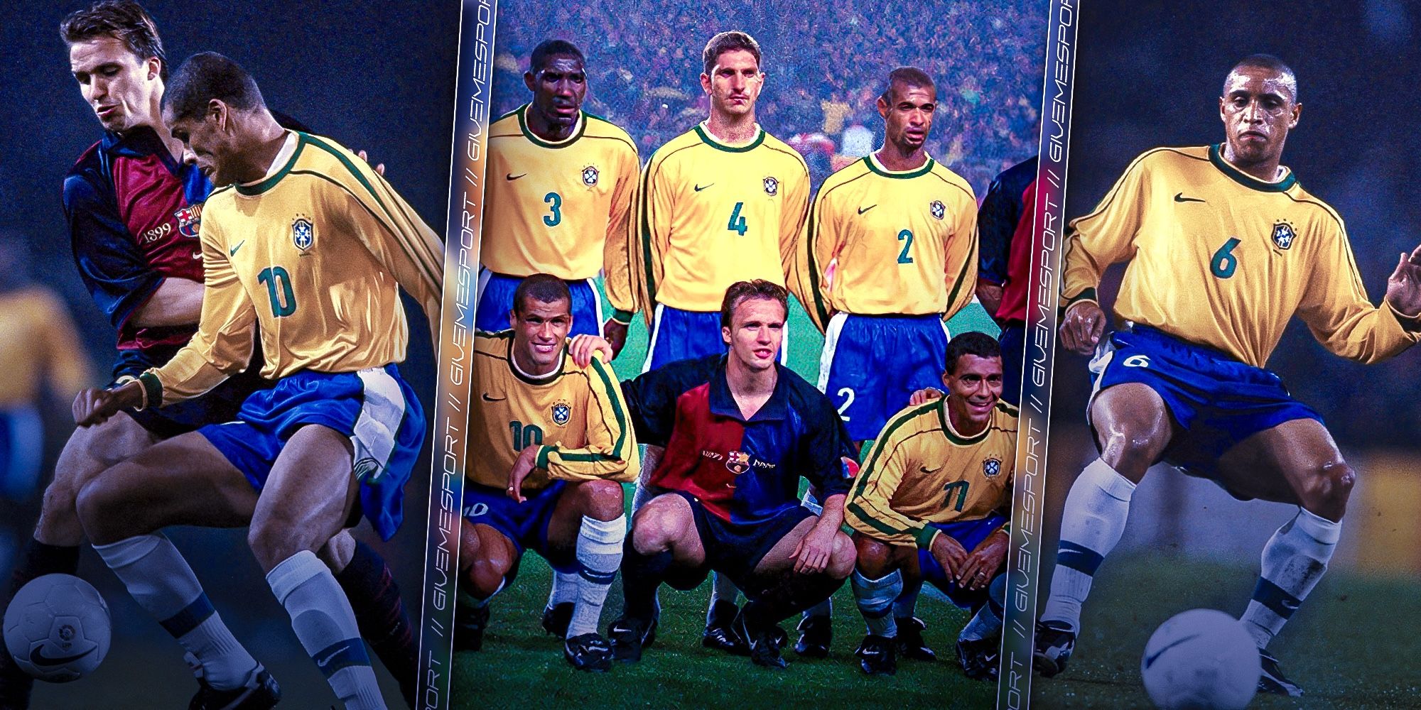 What happened when Barcelona played Brazil in 1999