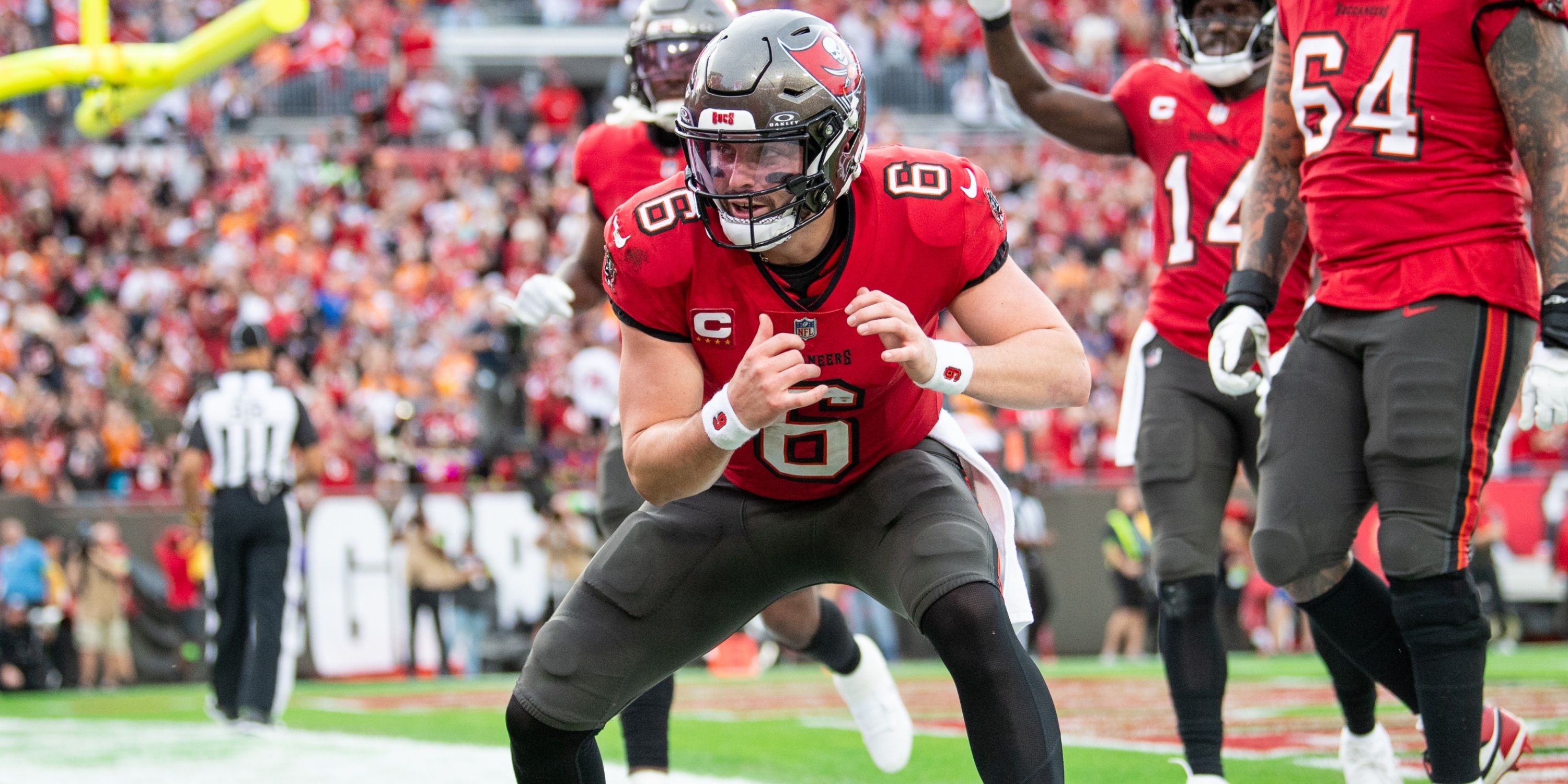 Baker Mayfield inches closer to big bonus as Buccaneers blow out Jaguars