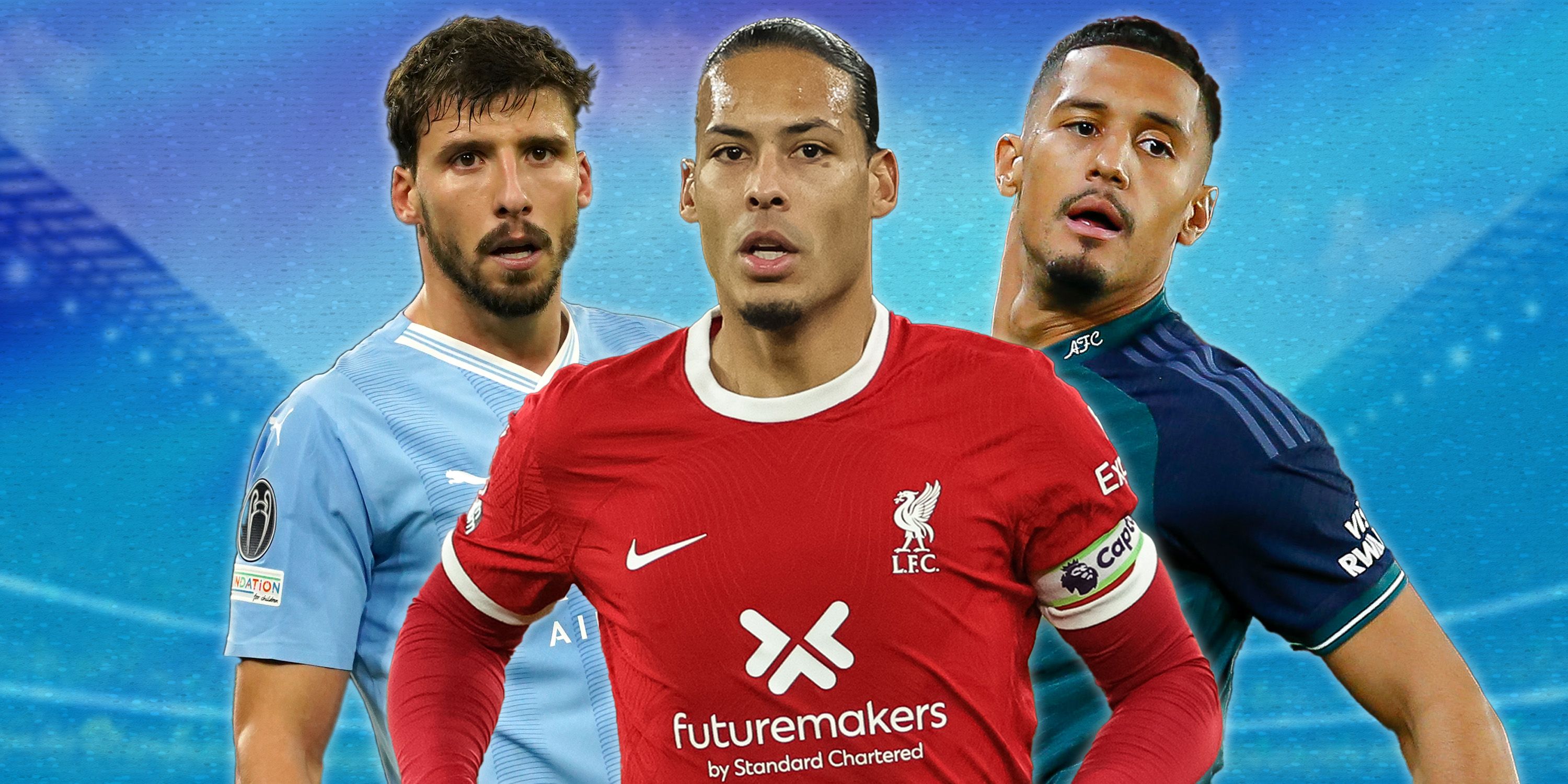 The top 10 Premier League centre-backs right now ranked