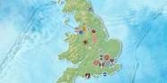 Map Of All 20 Premier League Teams In England