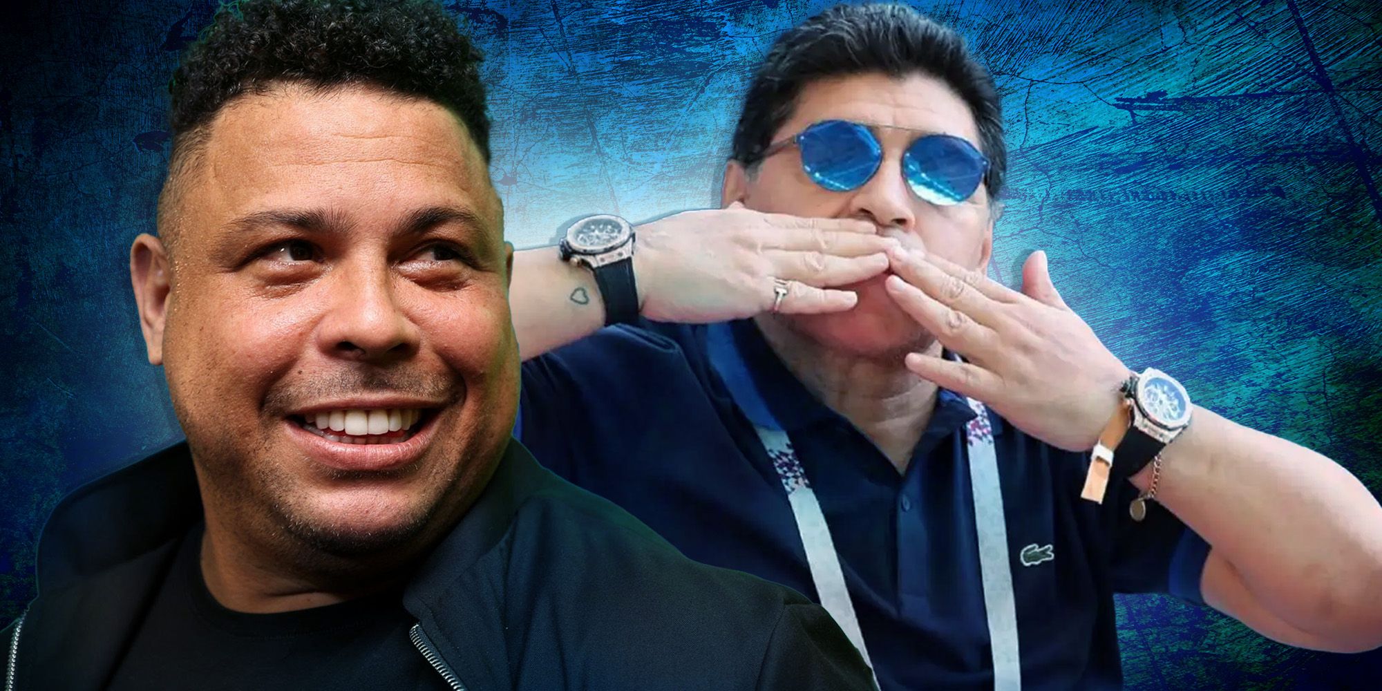 Ronaldo explained why Diego Maradona wore two watches