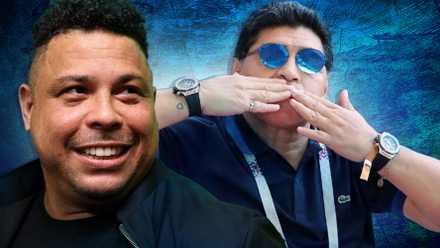 Ronaldo explained why Diego Maradona wore two watches