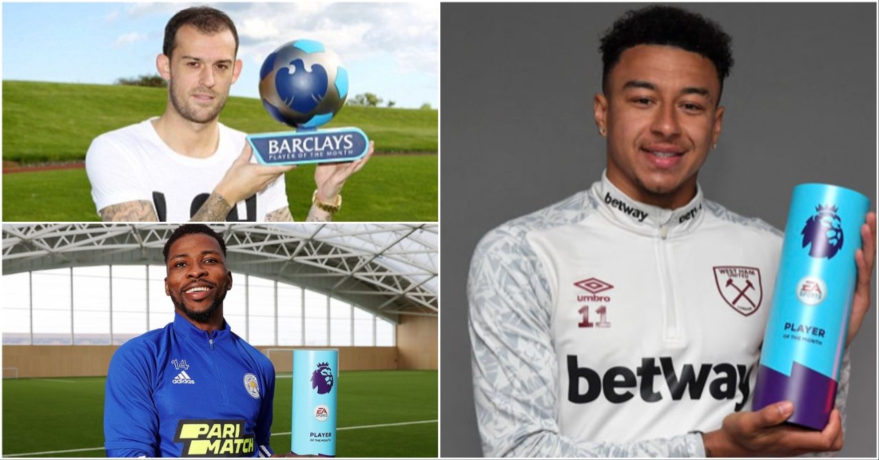 premier league player of the month october winners