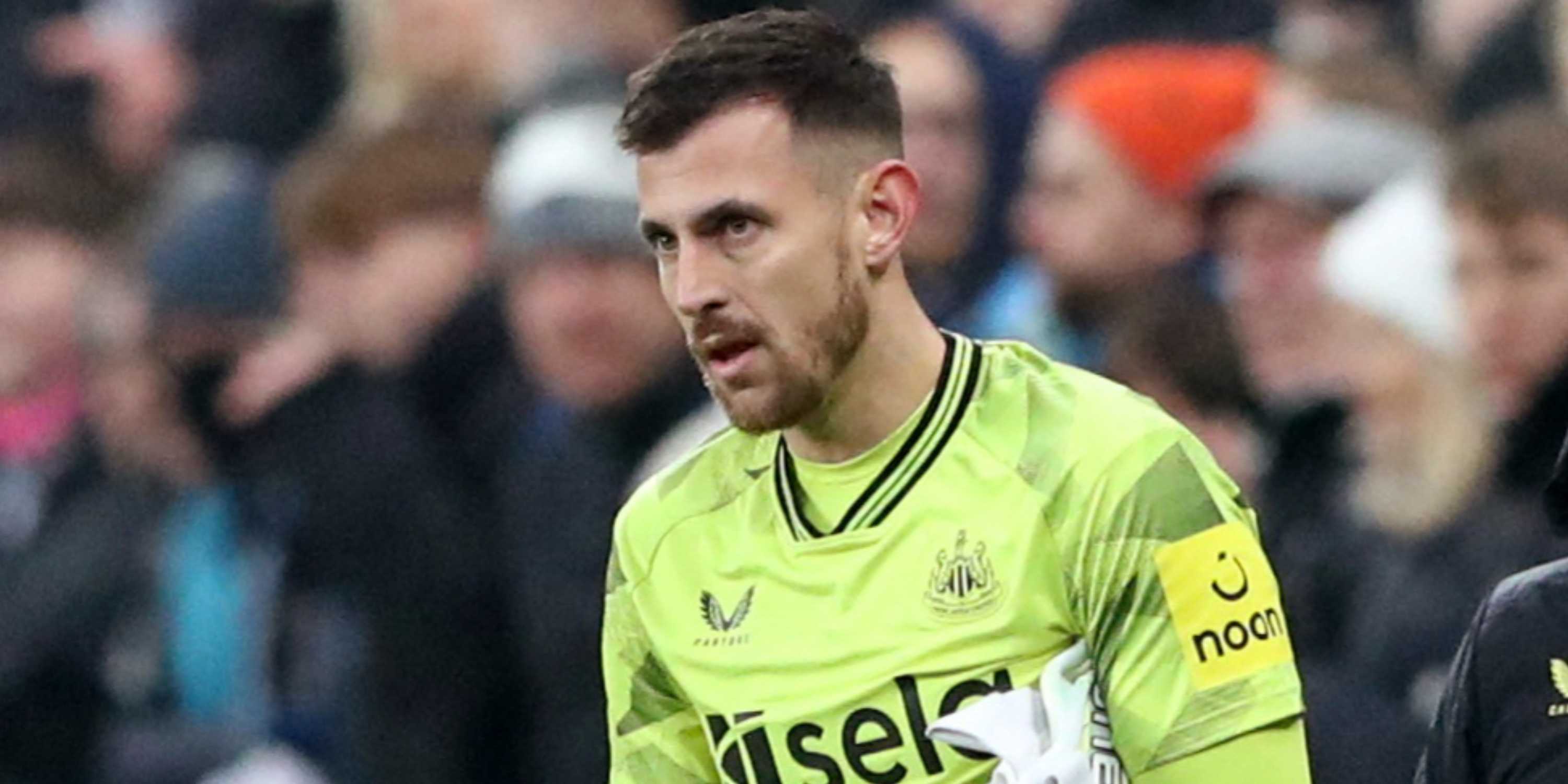 Newcastle United goalkeeper Martin Dubravka