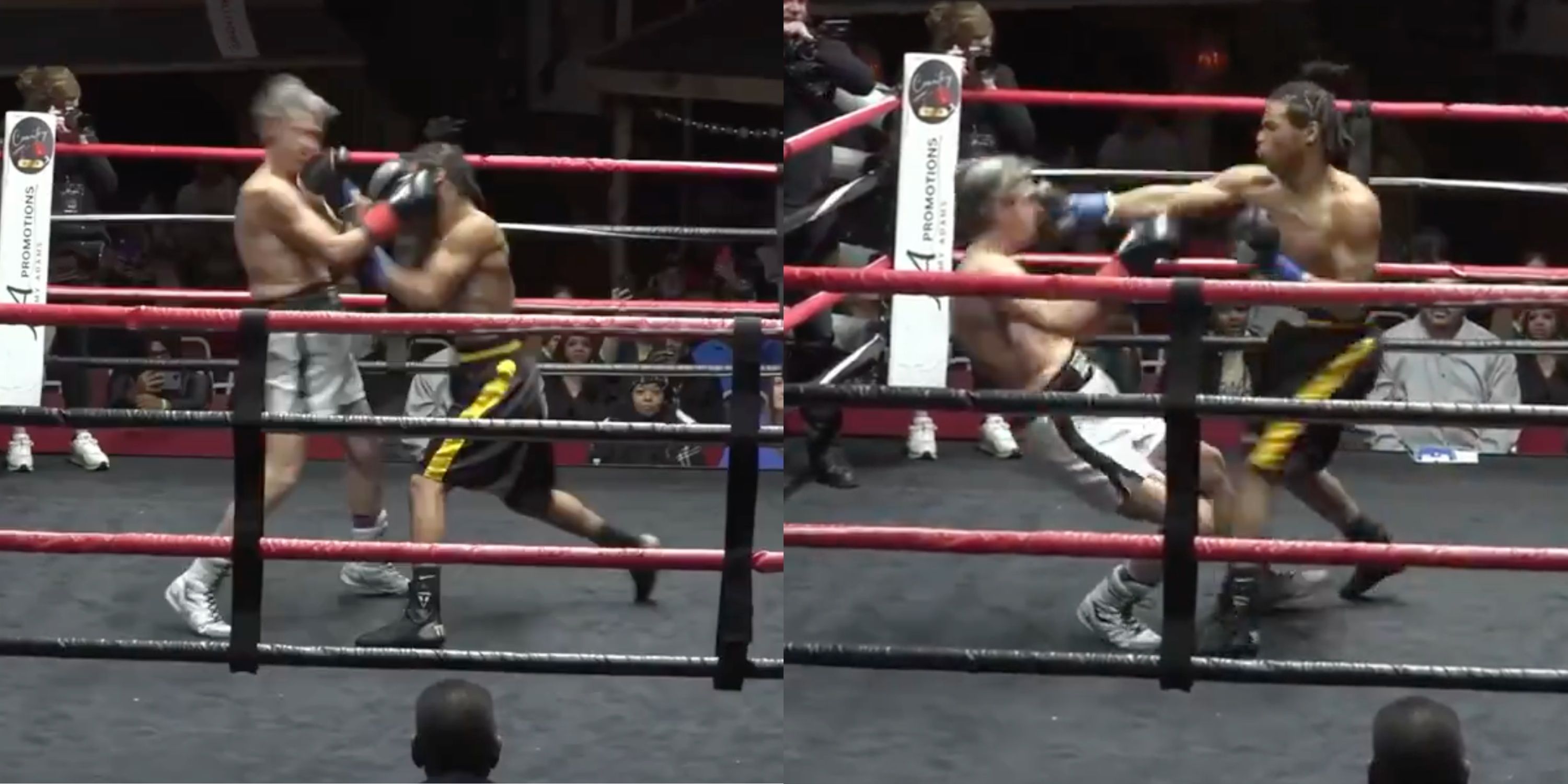 Boxer, aged 58, loses pro debut in brutal fashion vs opponent 25 years ...