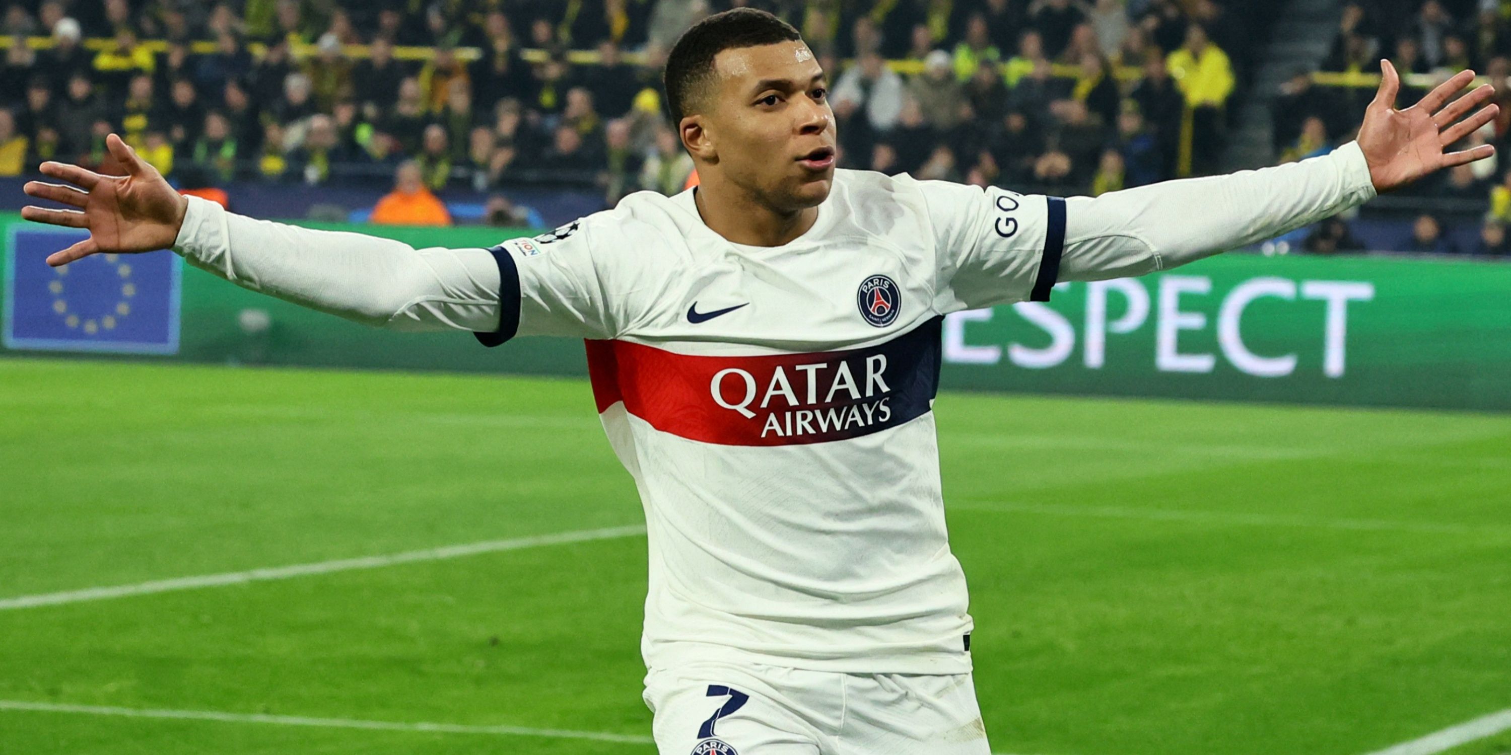 Paris St Germain's Kylian Mbappe