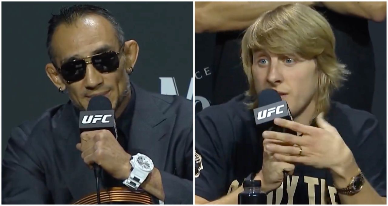 Paddy Pimblett Cooked Tony Ferguson During Ufc 296 Presser Paddy Pimblett Cooked Tony Ferguson During Ufc 296 Presser