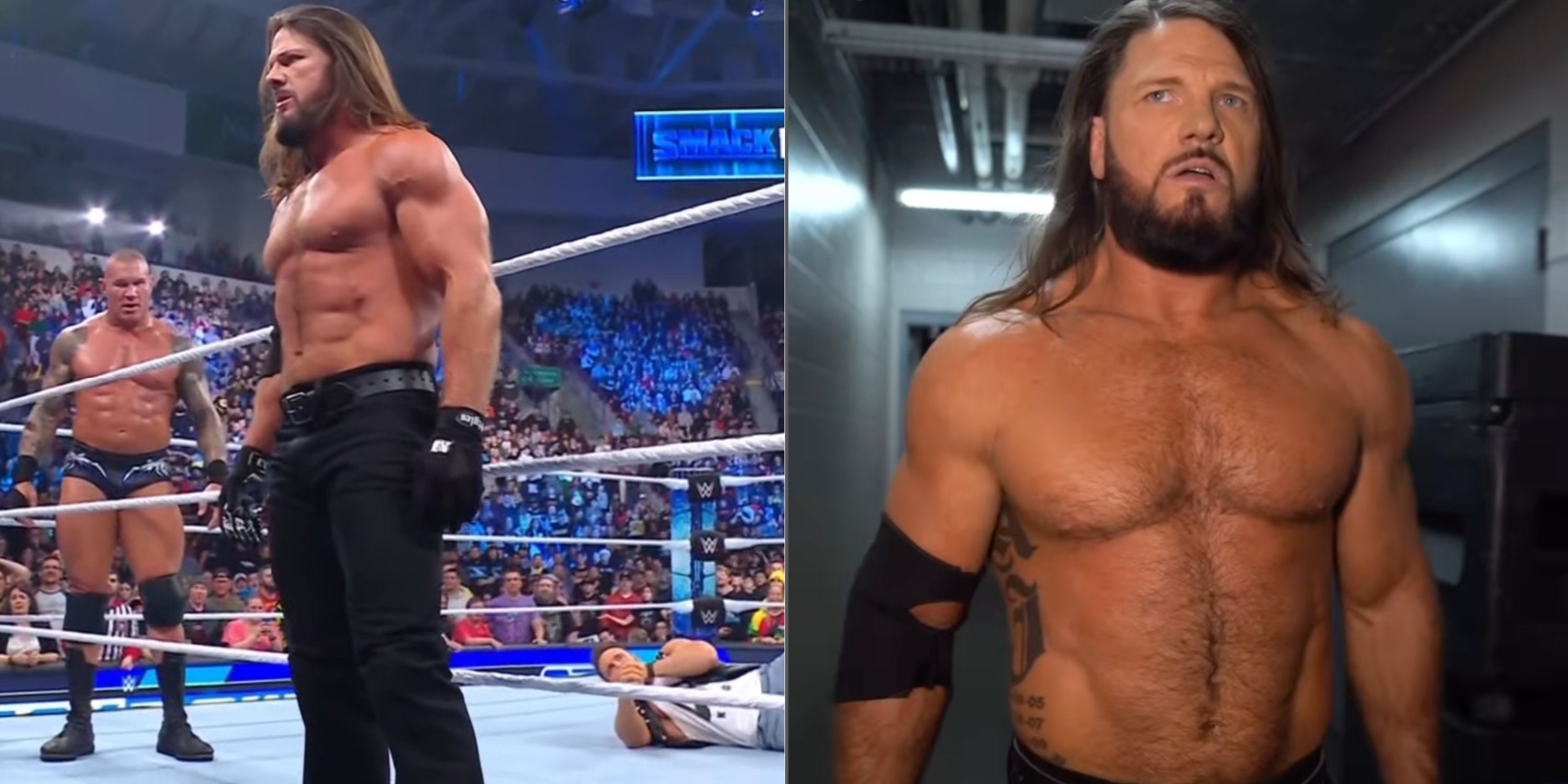 AJ Styles returns to WWE on SmackDown looking jacked