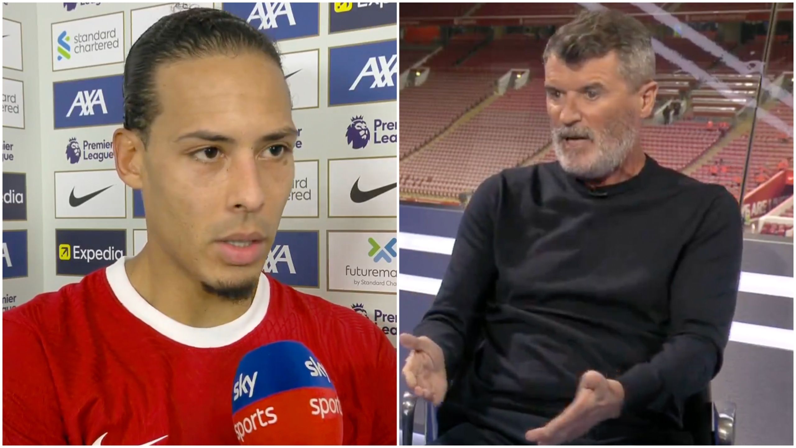 Roy Keane calls out Virgil van Dijk for 'arrogant' interview after ...