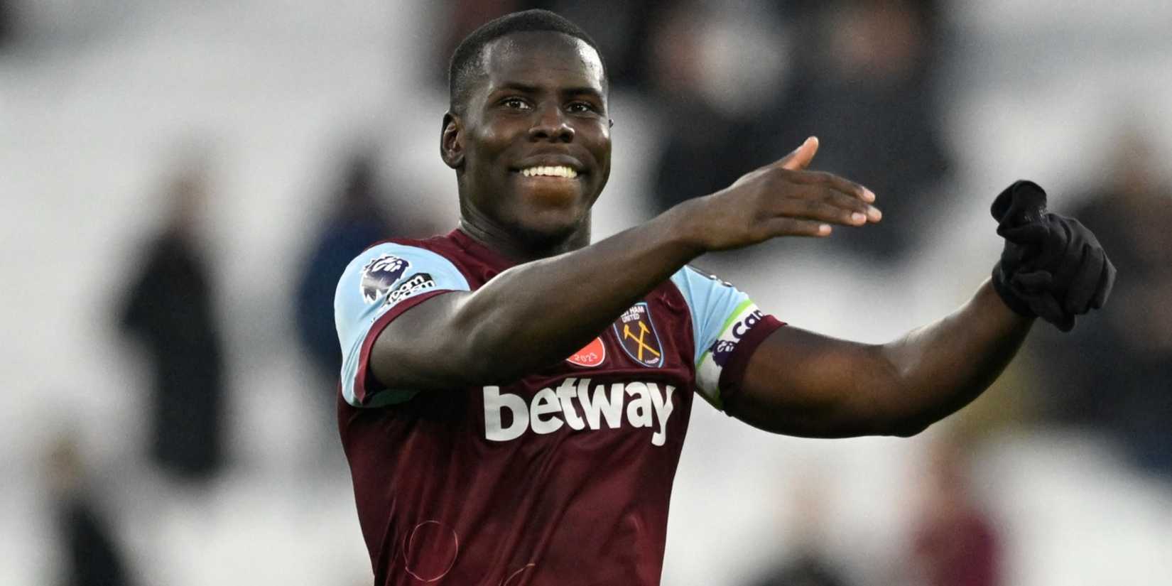 West Ham United's Kurt Zouma