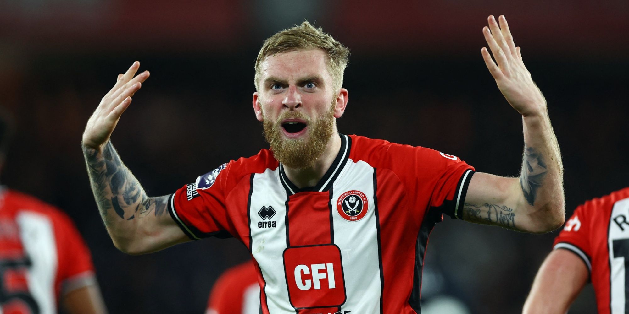 Sheffield United's Oli McBurnie vs Luton
