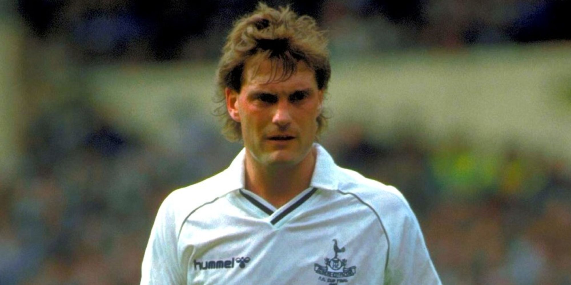 Glenn Hoddle playing for Tottenham Hotspur