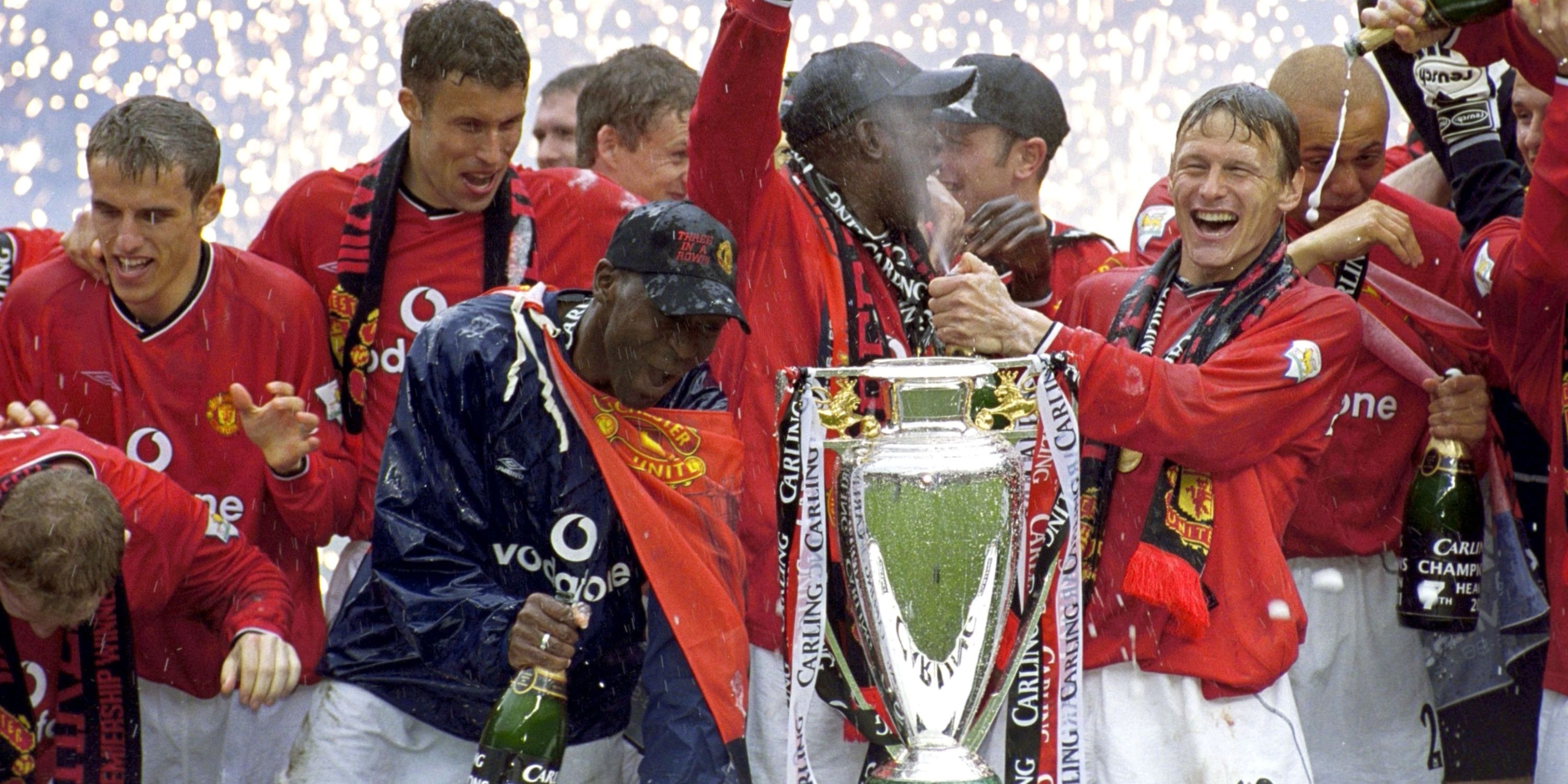 Andy Cole and Teddy Sheringham