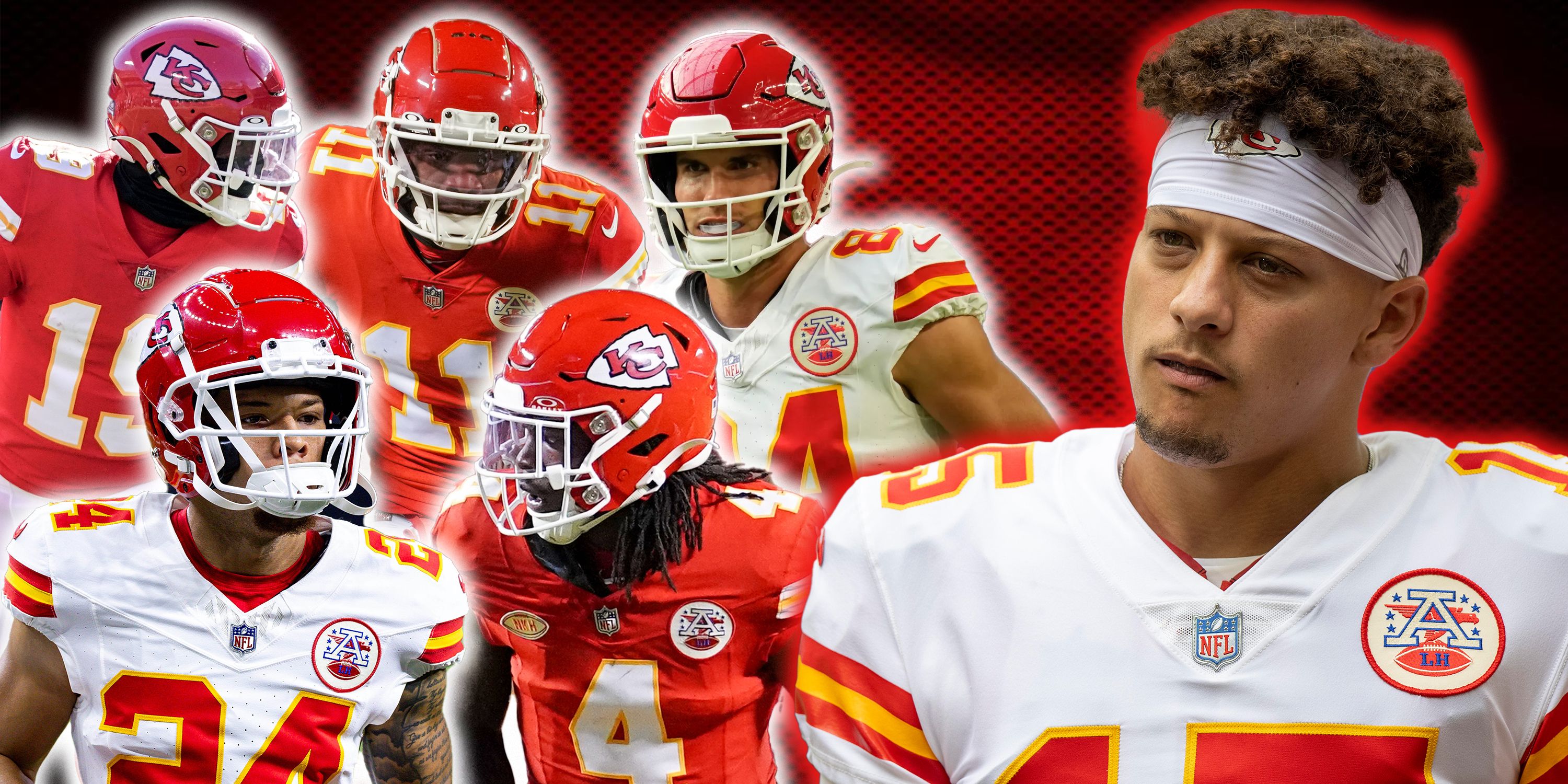Chiefs' wide receivers are letting down Patrick Mahomes