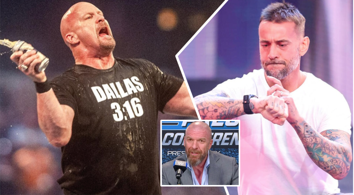 Triple H 'optimistic' Stone Cold v CM Punk WWE dream match will happen