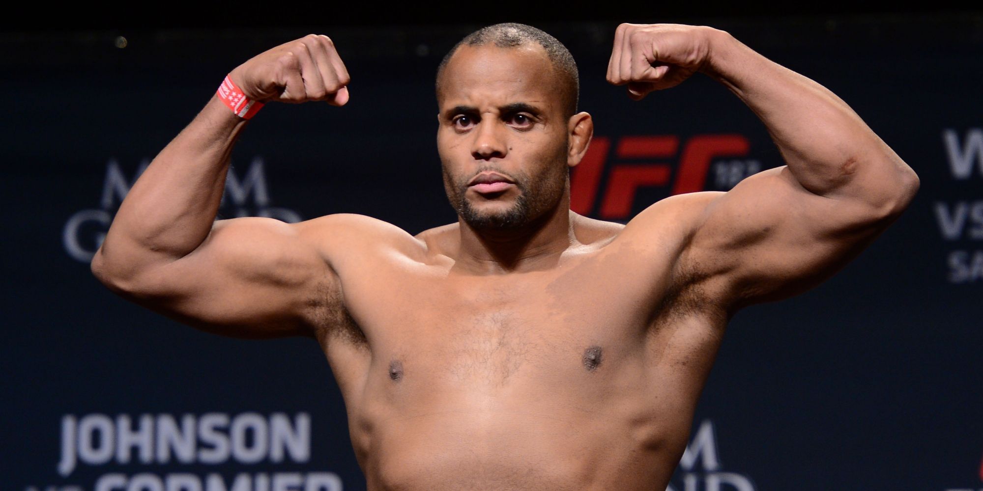 Daniel Cormier at the UFC weigh-in