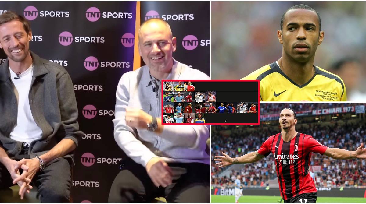 22 ‘greatest strikers of all time’ ranked by Peter Crouch and Joe Cole