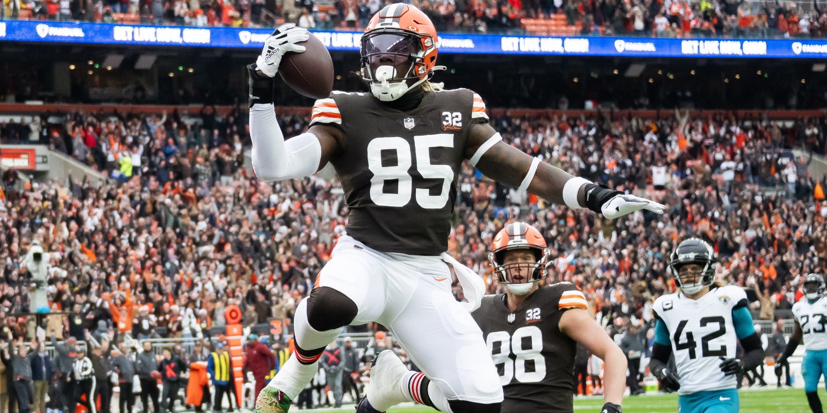 David Njoku vs Jacksonville Jaguars