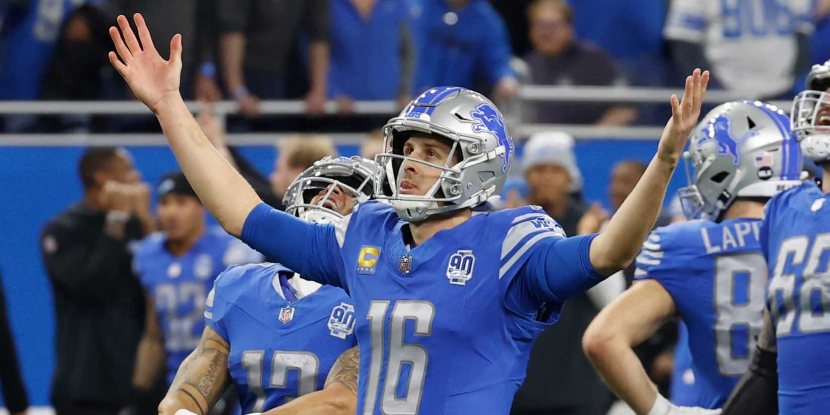 Detroit Lions QB Jared Goff vs. LA Rams Wild Card Round