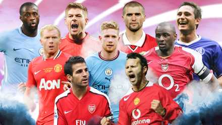 The 25 Greatest Midfielders in Premier League History (Ranked)