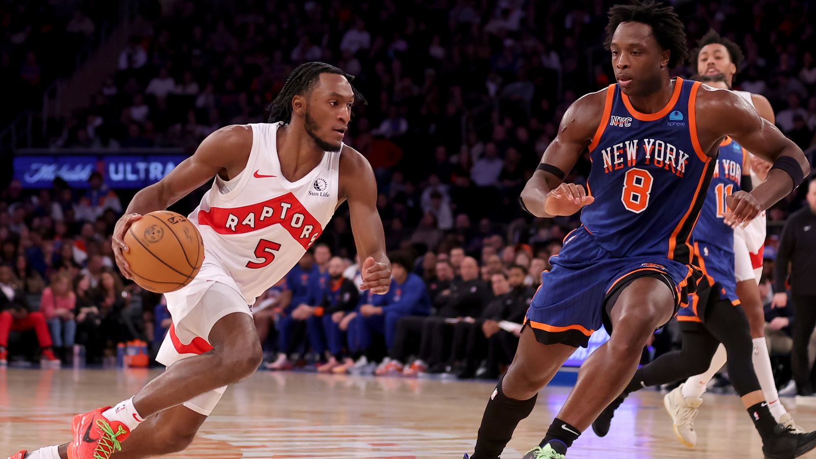 Raptors-Knicks reunion highlights teams' diverging directions