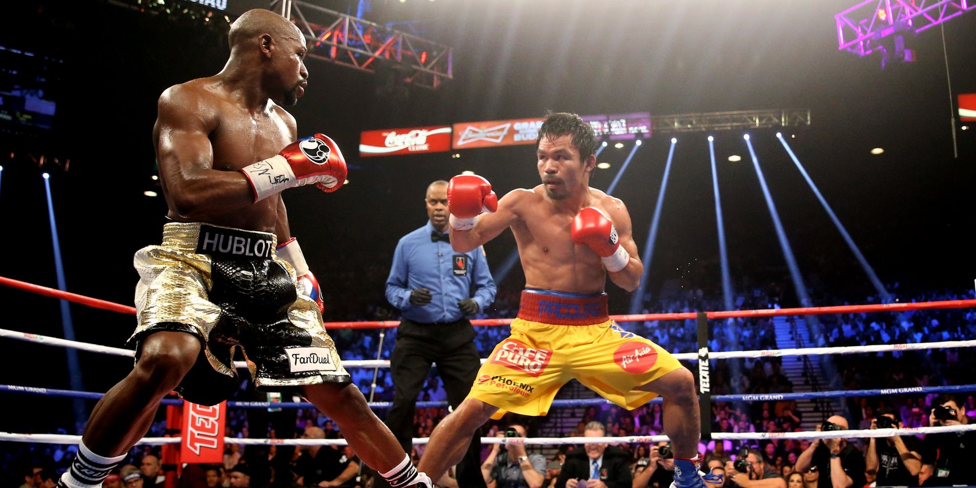 Floyd Mayweather v Manny Pacquiao in numbers: £160m purse, £1,948 tickets,  £1,000 hotel rooms - CityAM