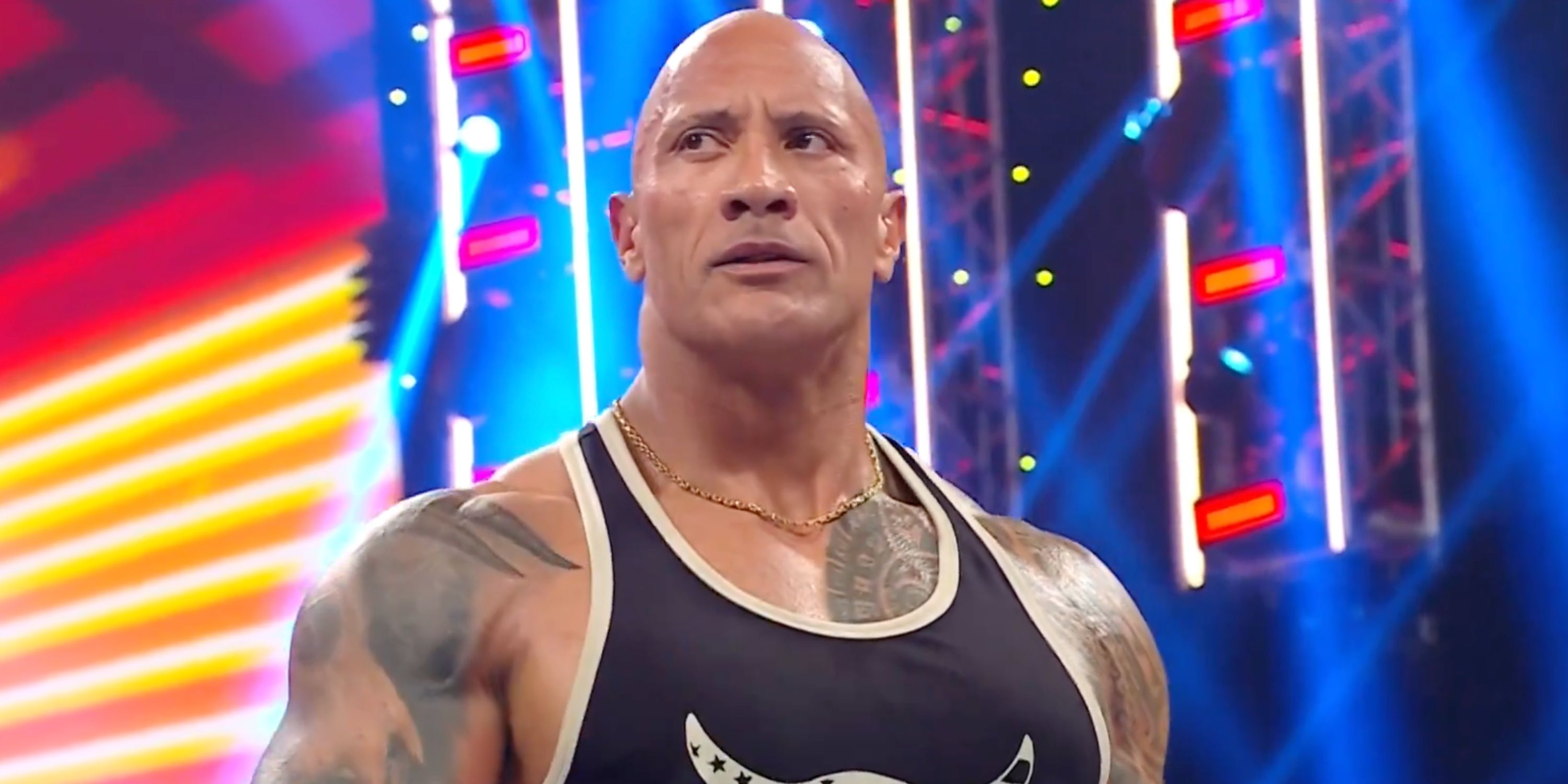 The Rock delivers ultimate mic drop moment involving Roman Reigns on