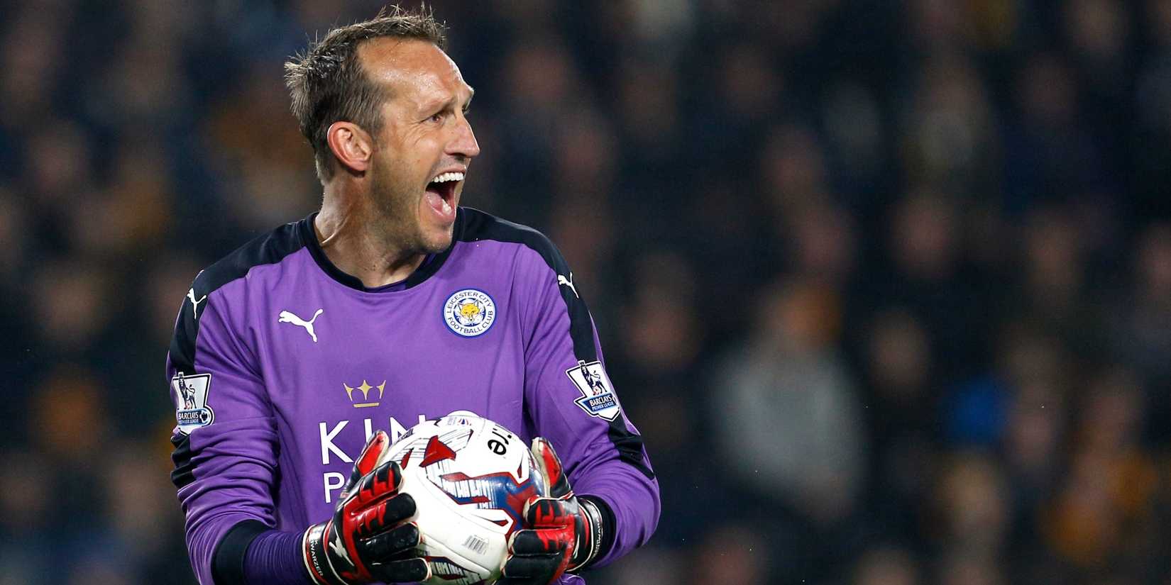 Mark Schwarzer shouting.