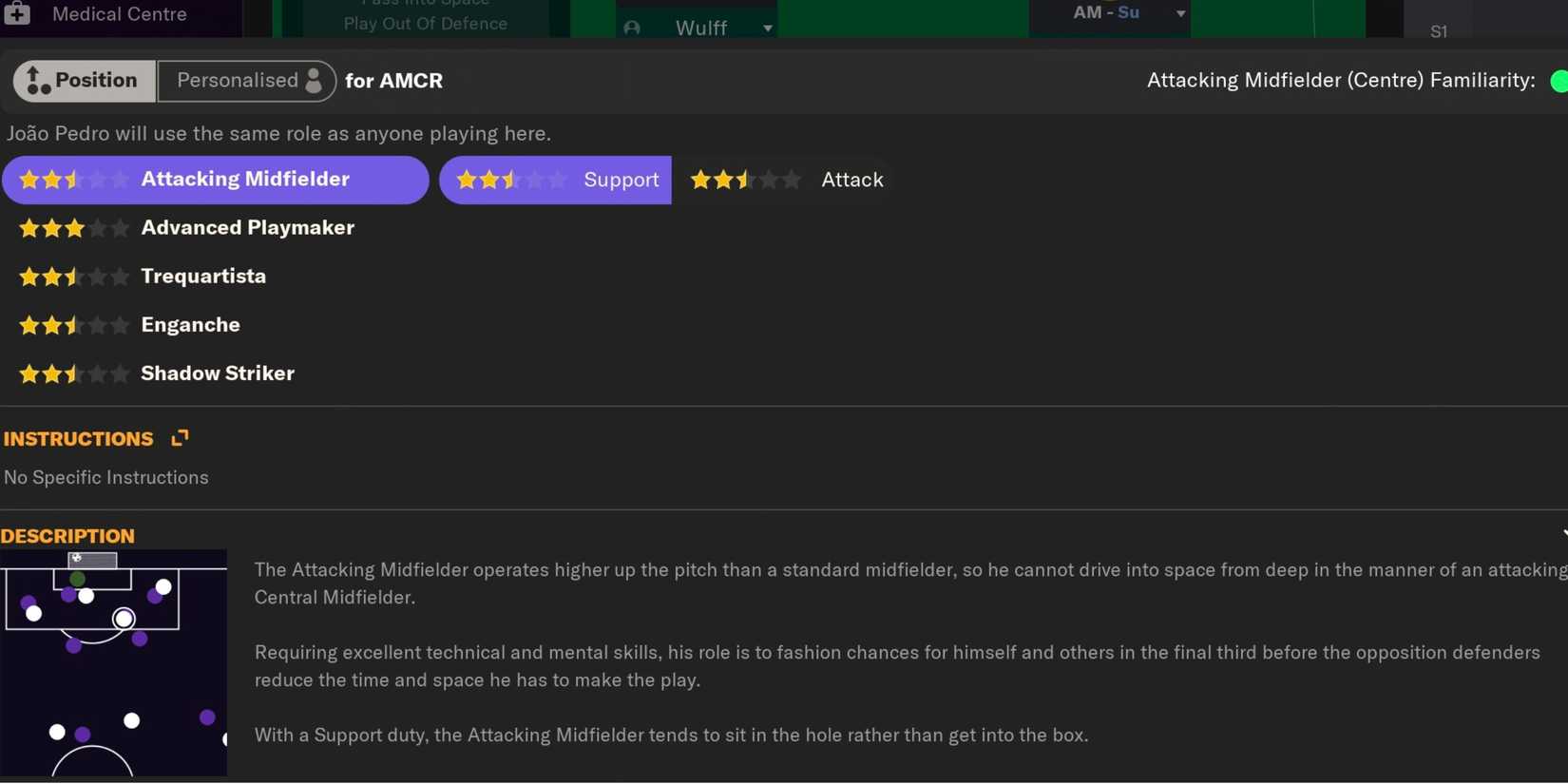 Every Player Role In Football Manager 2024