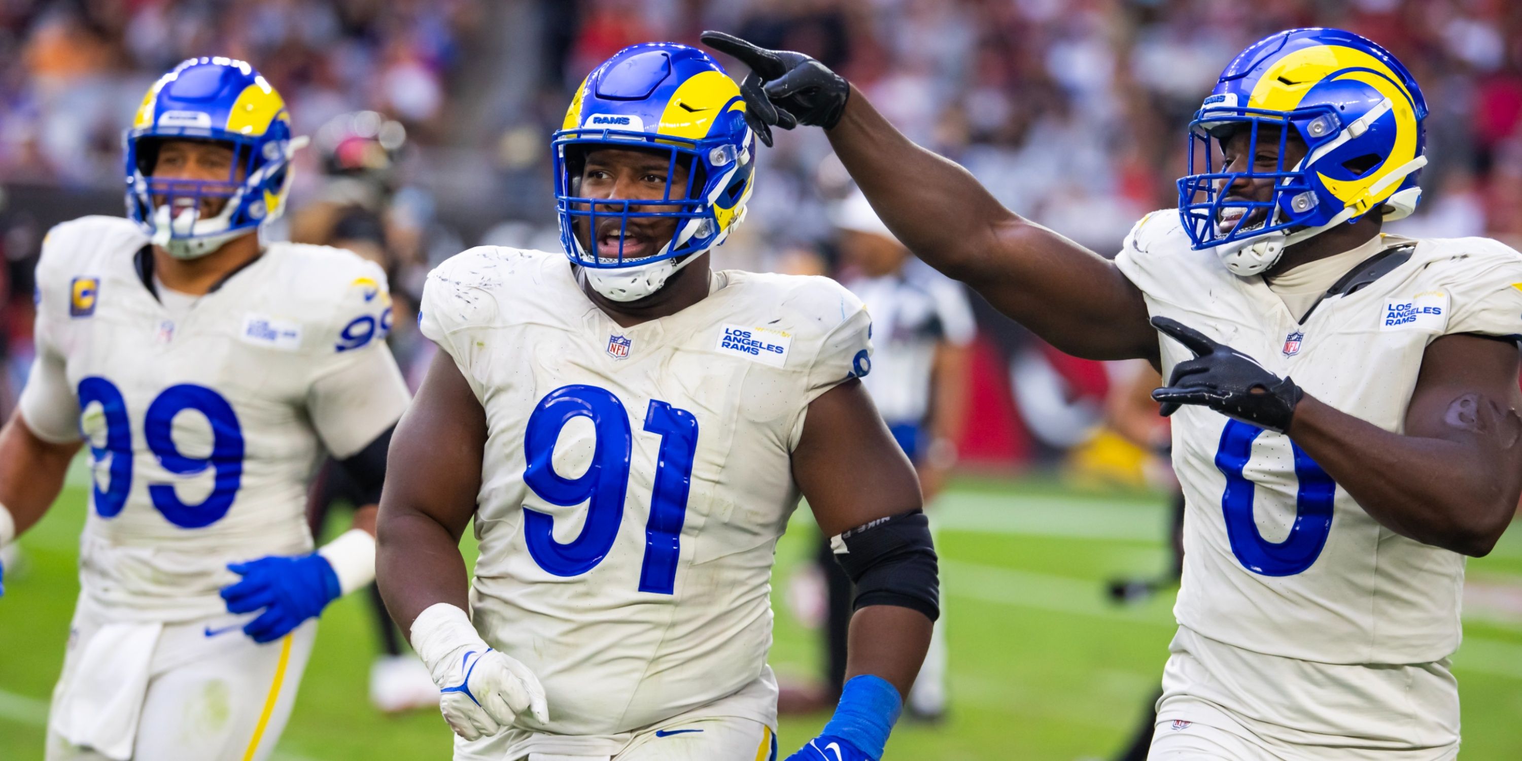 Aaron Donald, Kobie Turner, Byron Young