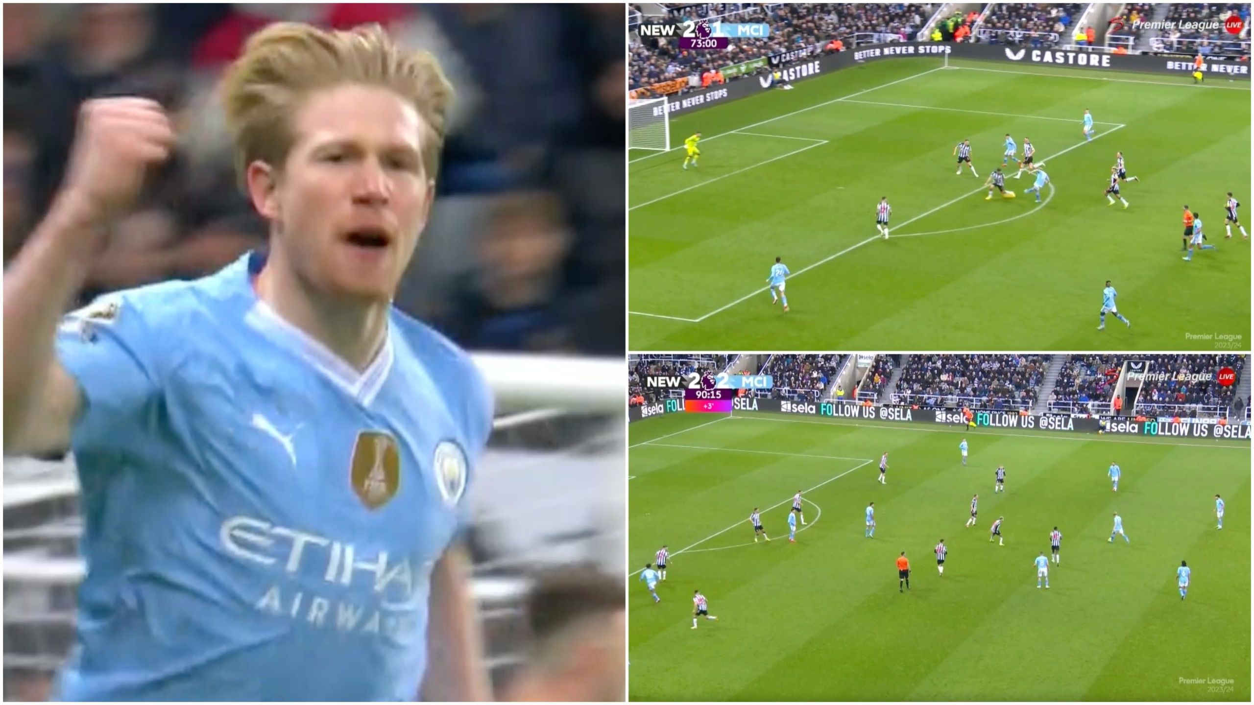 Kevin De Bruyne Stars As Man City Come Back To Beat Newcastle