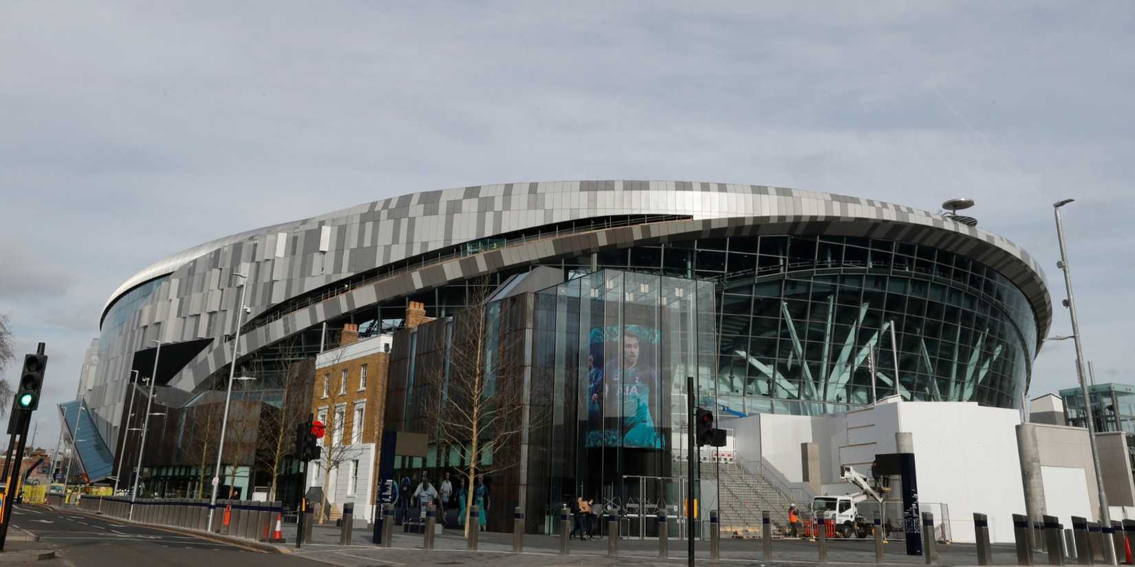 General view of Tottenham Hotspur Stadium, London.