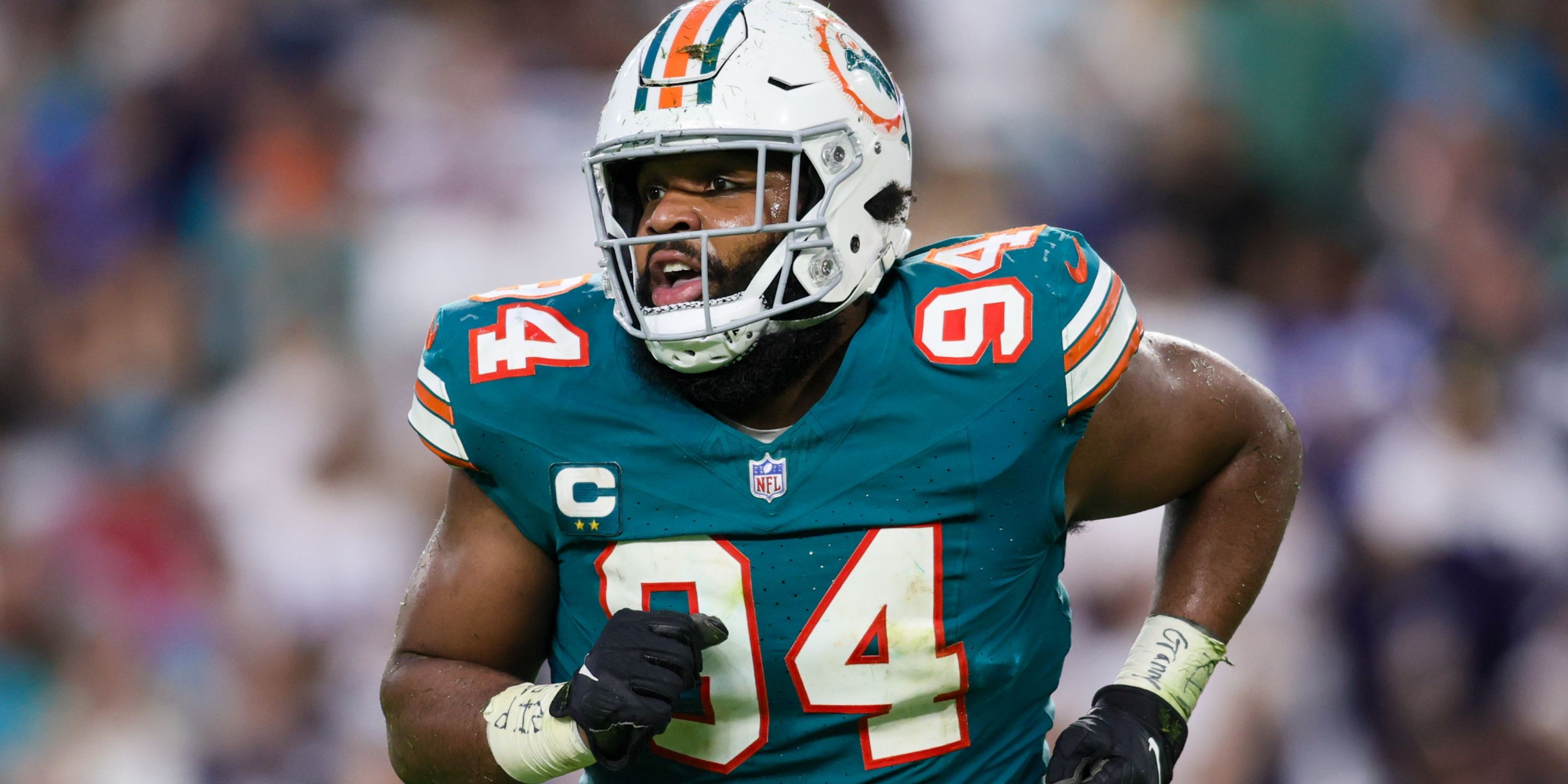 Former Miami Dolphins defensive tackle Christian Wilkins