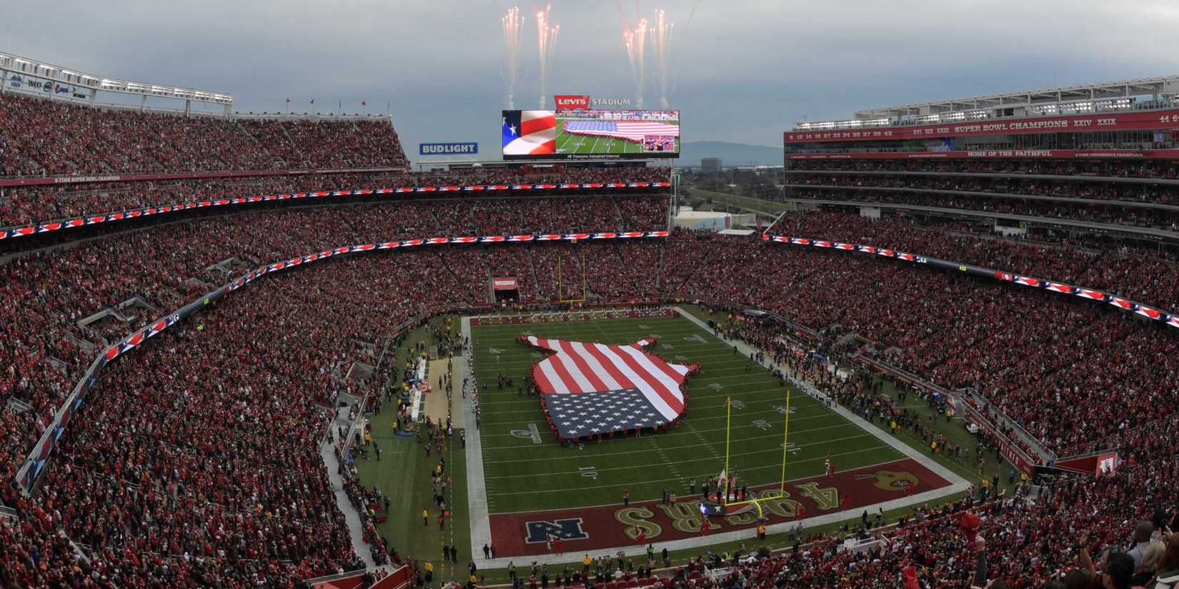 Inside view of the Levi's Stadium, USA.
