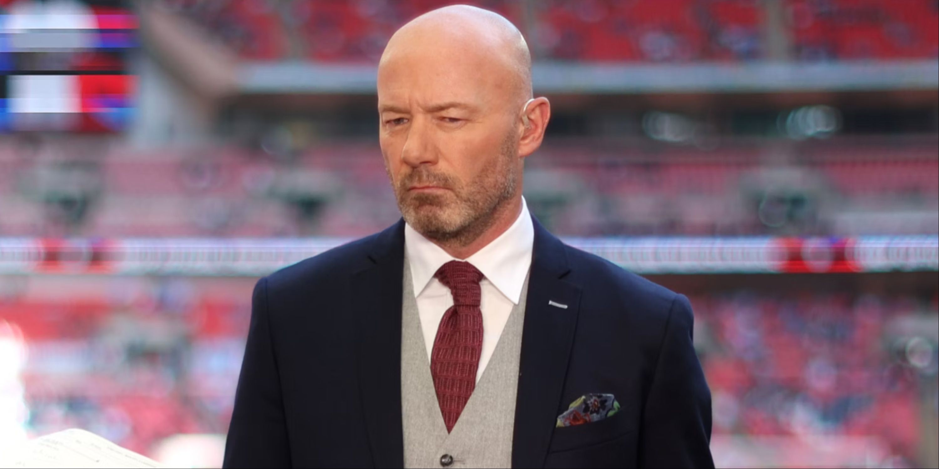 Alan Shearer as a BBC Sport pundit