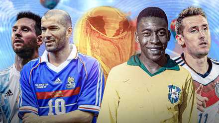 10 greatest footballers in World Cup history
