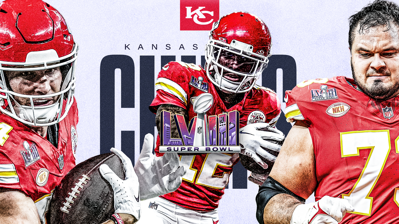Chiefs went far down their depth chart to win Super Bowl 58