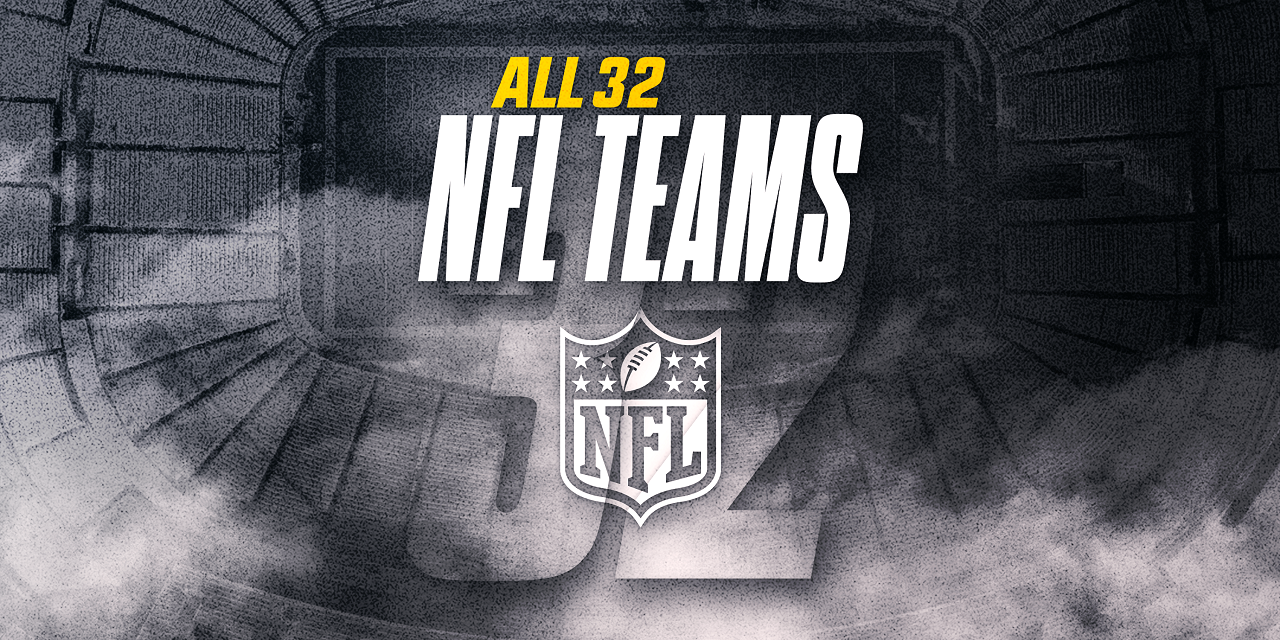 Printable 32 Nfl Teams List