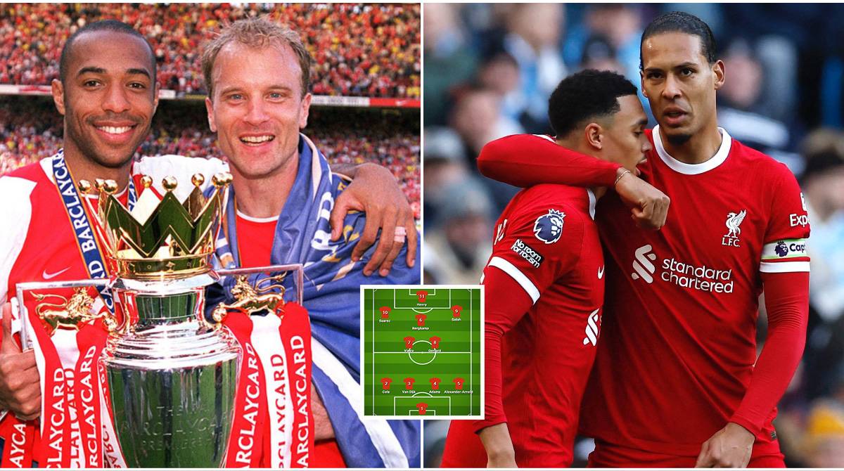 Arsenal and Liverpool all-time combined Premier League 11